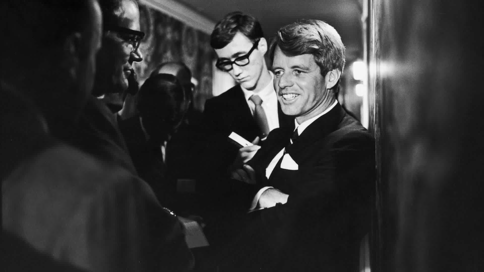This Day In History: RFK is Shot, Senator Robert Kennedy pictured at the Ambassador Hotel in Los Angeles, California, on June 5, 1968 before he died