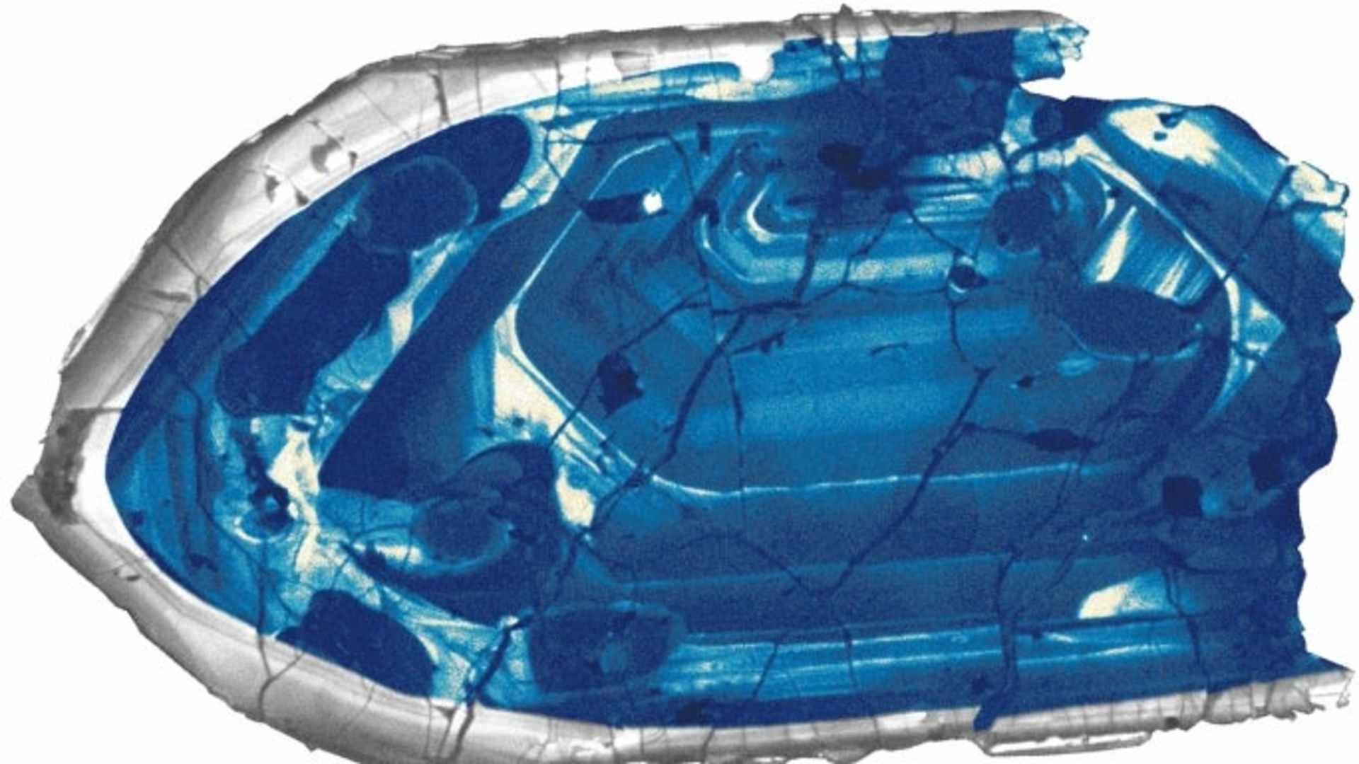 Zircon crystal found in Jack Hills region of Australia 