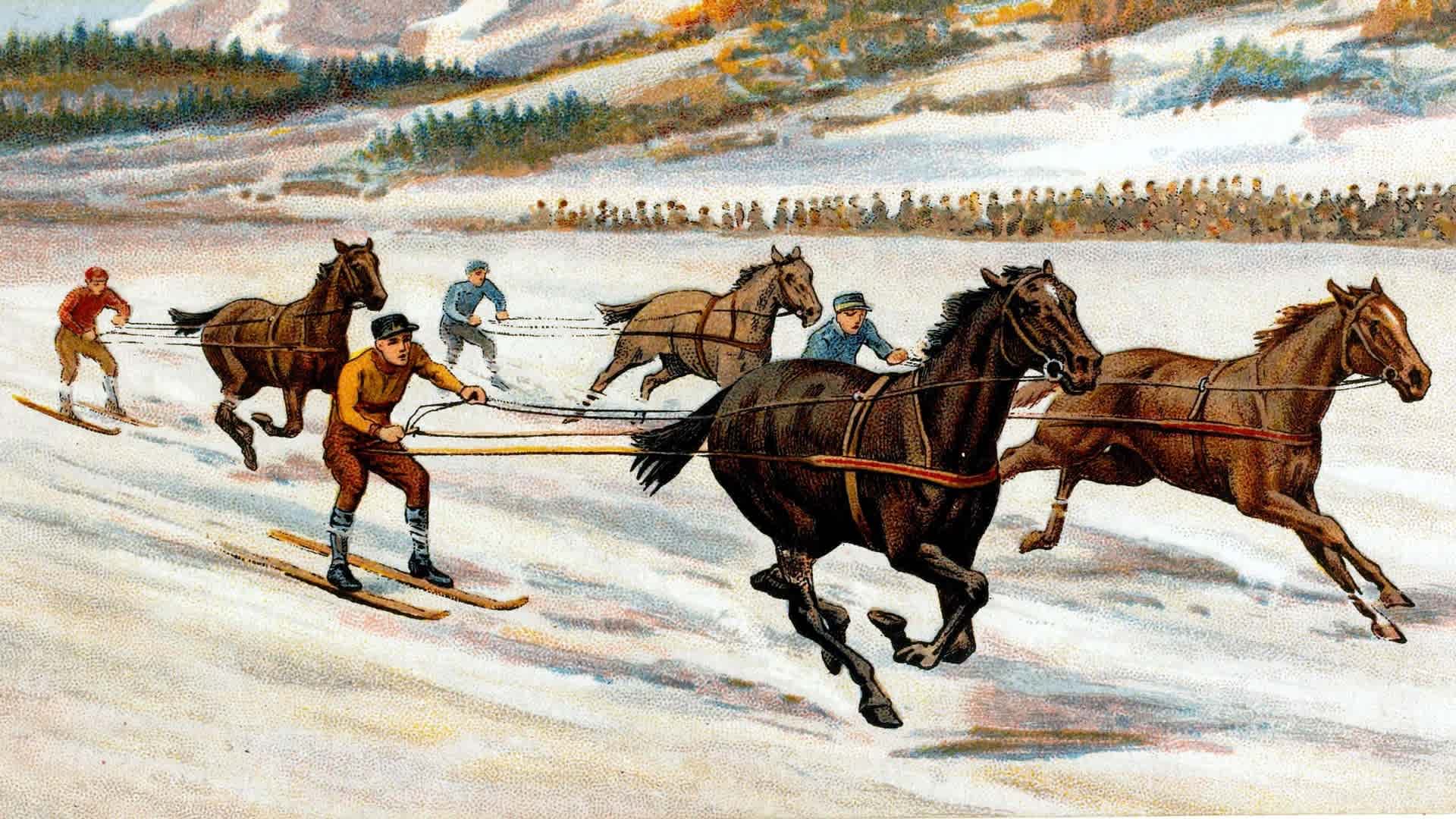 8 Unusual Winter Olympics Sports; Skijorking and more