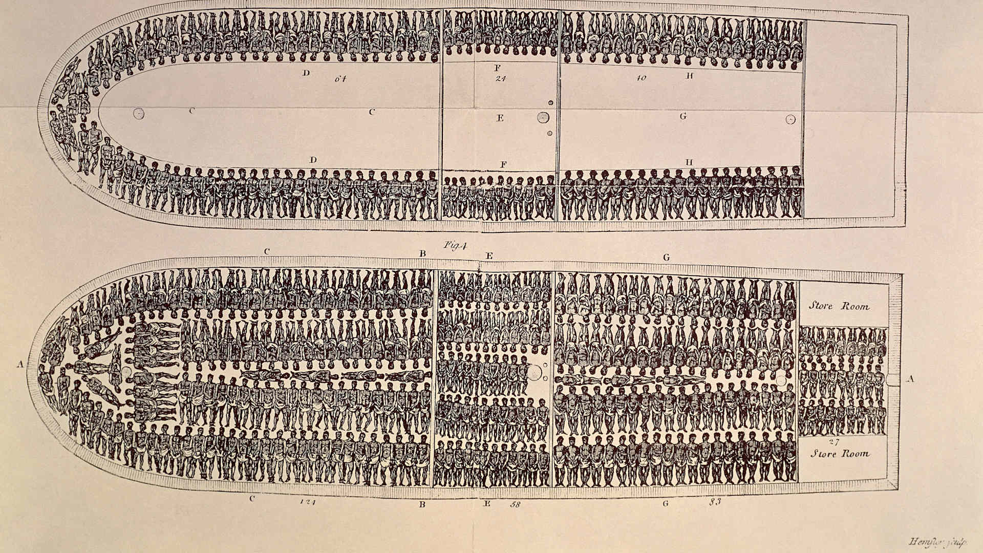 Slave Ship diagram