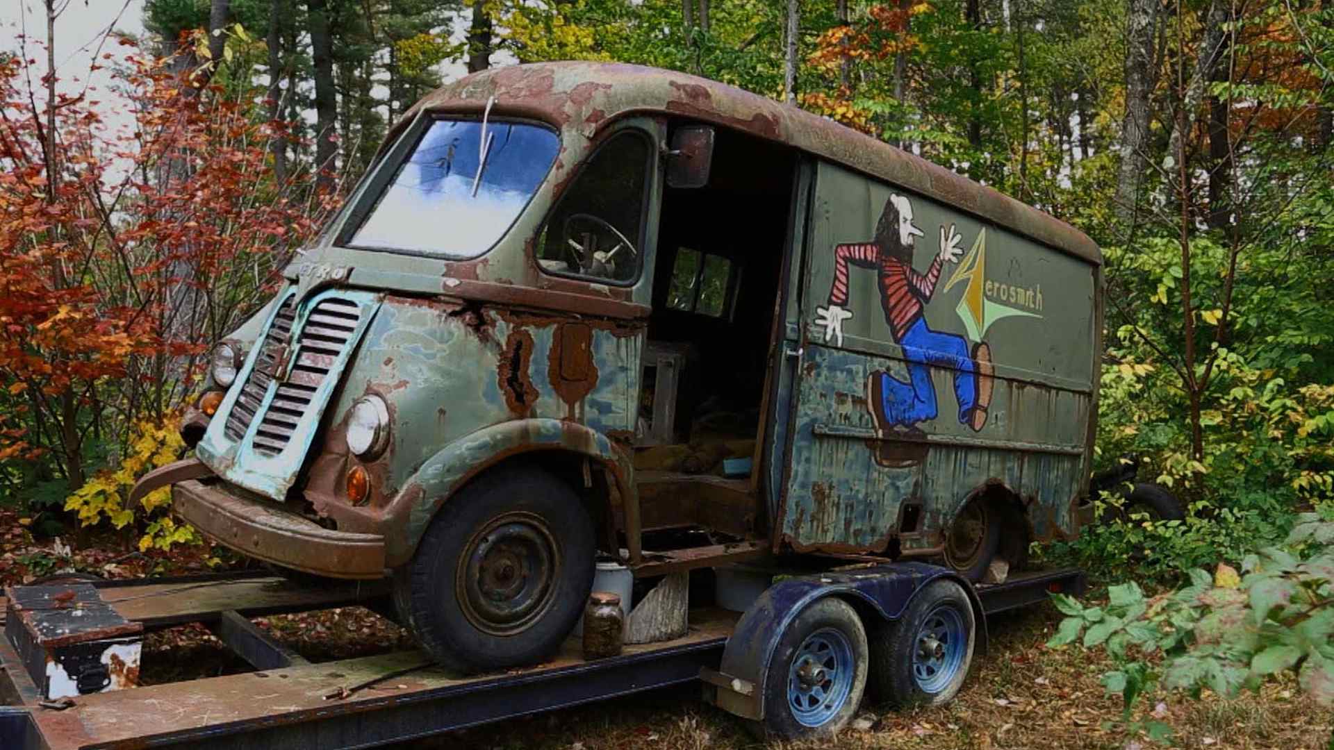 Aerosmith Van Found on American Pickers