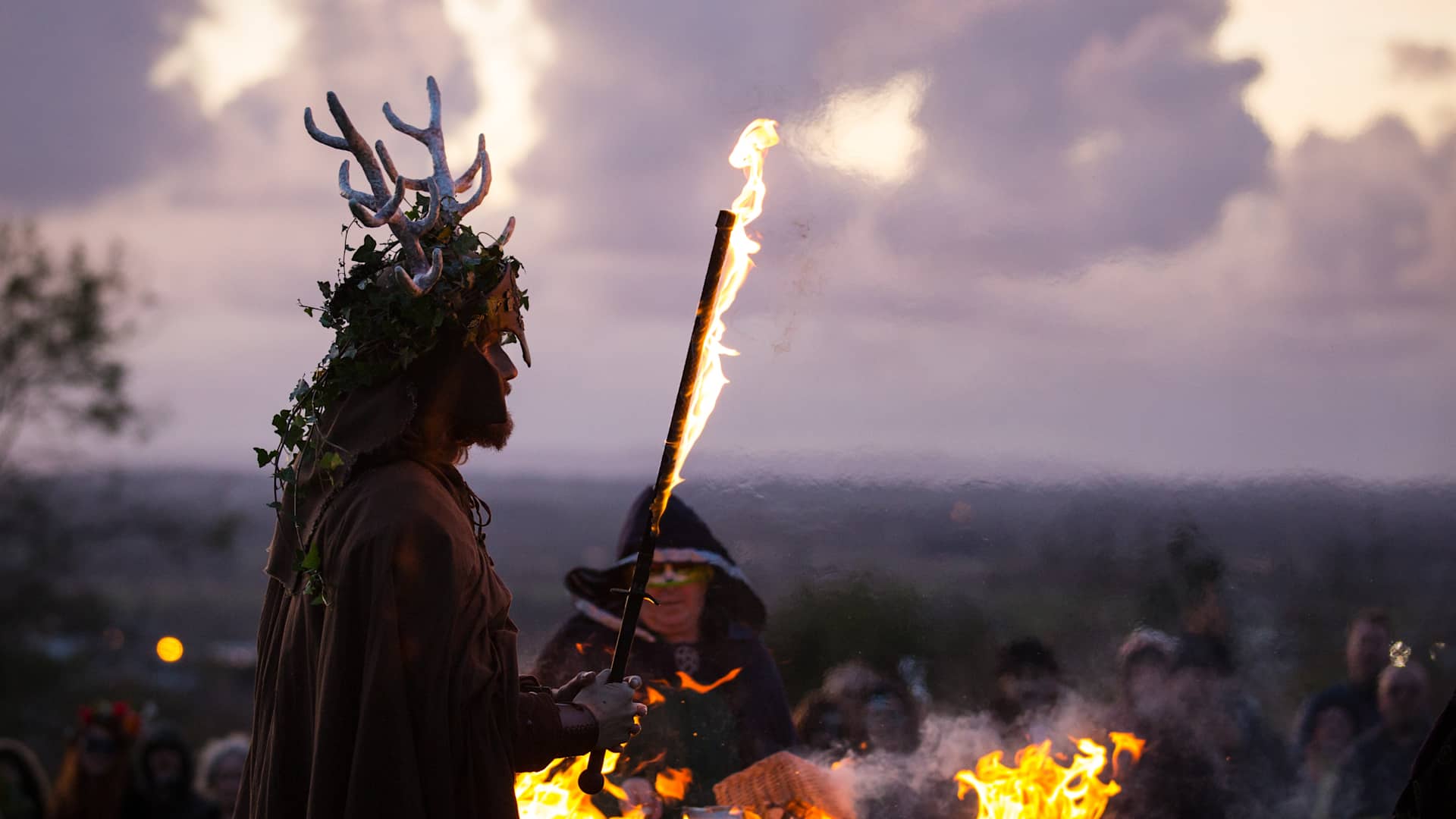 A Samhain festival in Glastonbury.