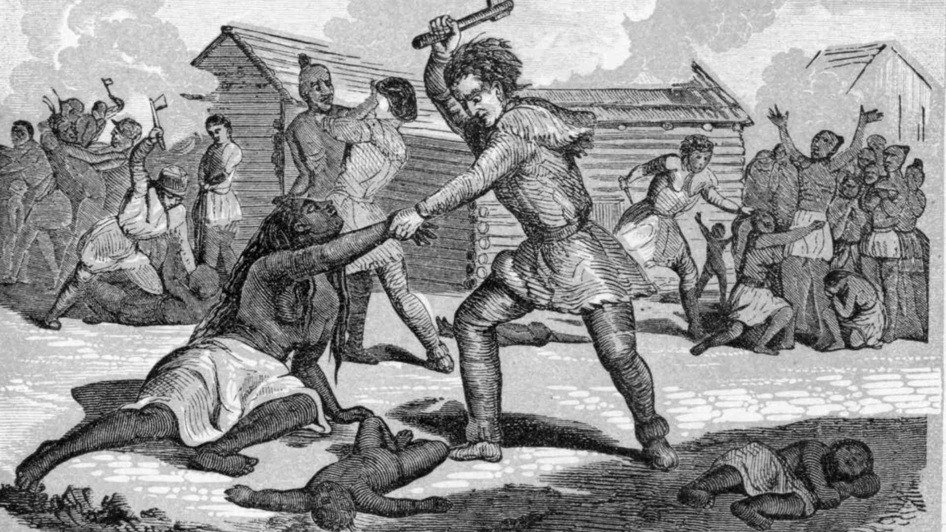 The Gnadenhutten Massacre, 1782