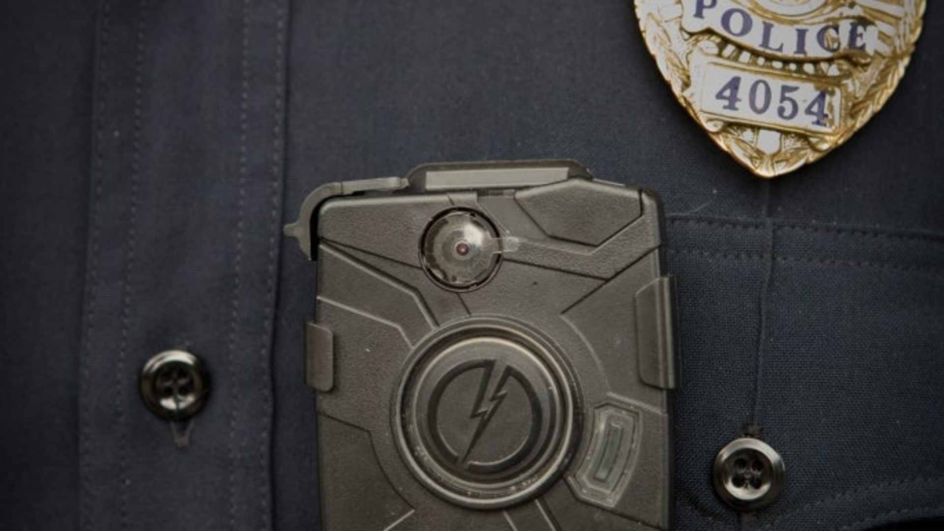 Police body camera. (Credit: Frank Duenzl/Picture-Alliance/DPA/AP Images)