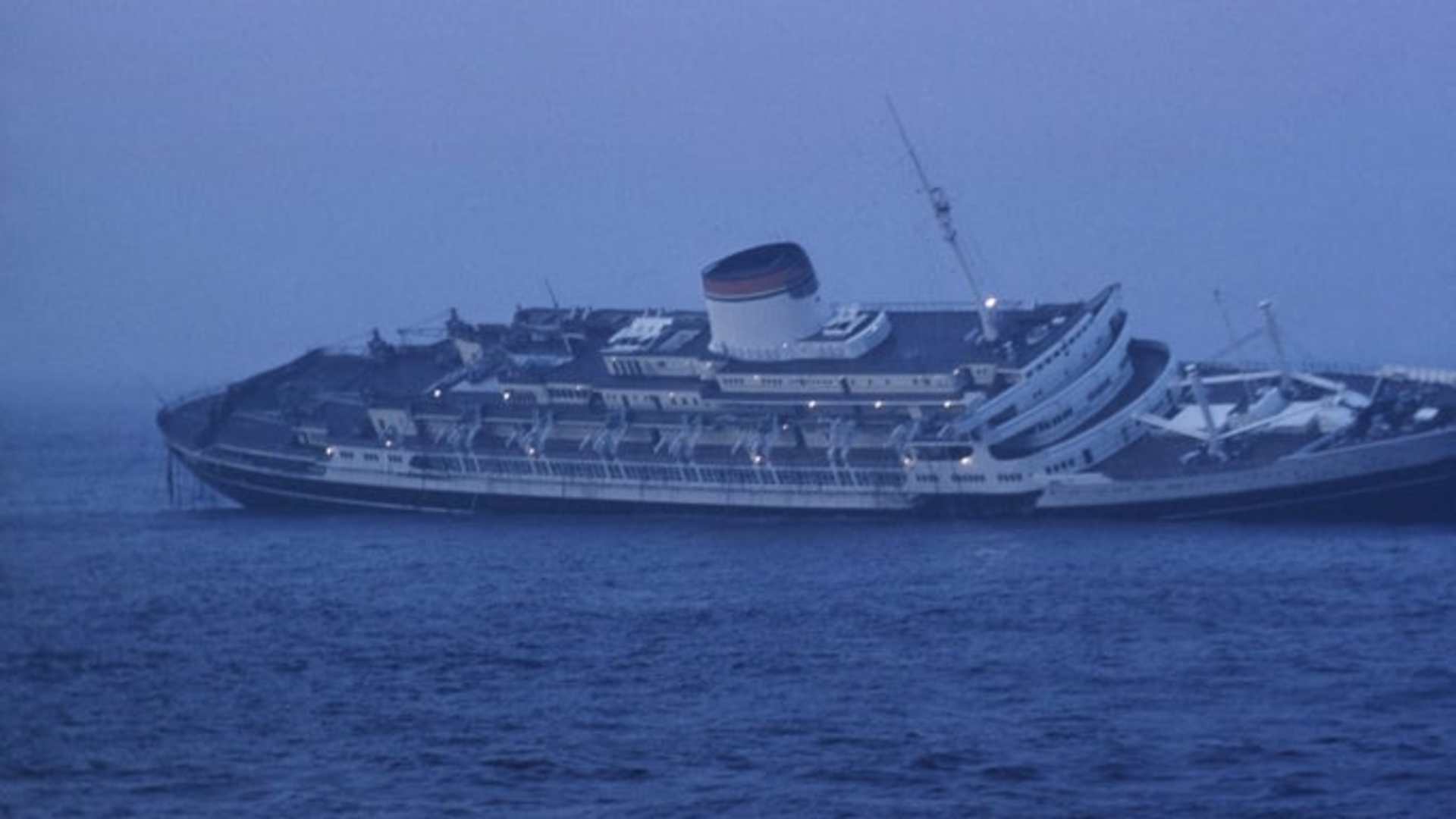 Andrea Doria in waters off Nantucket.