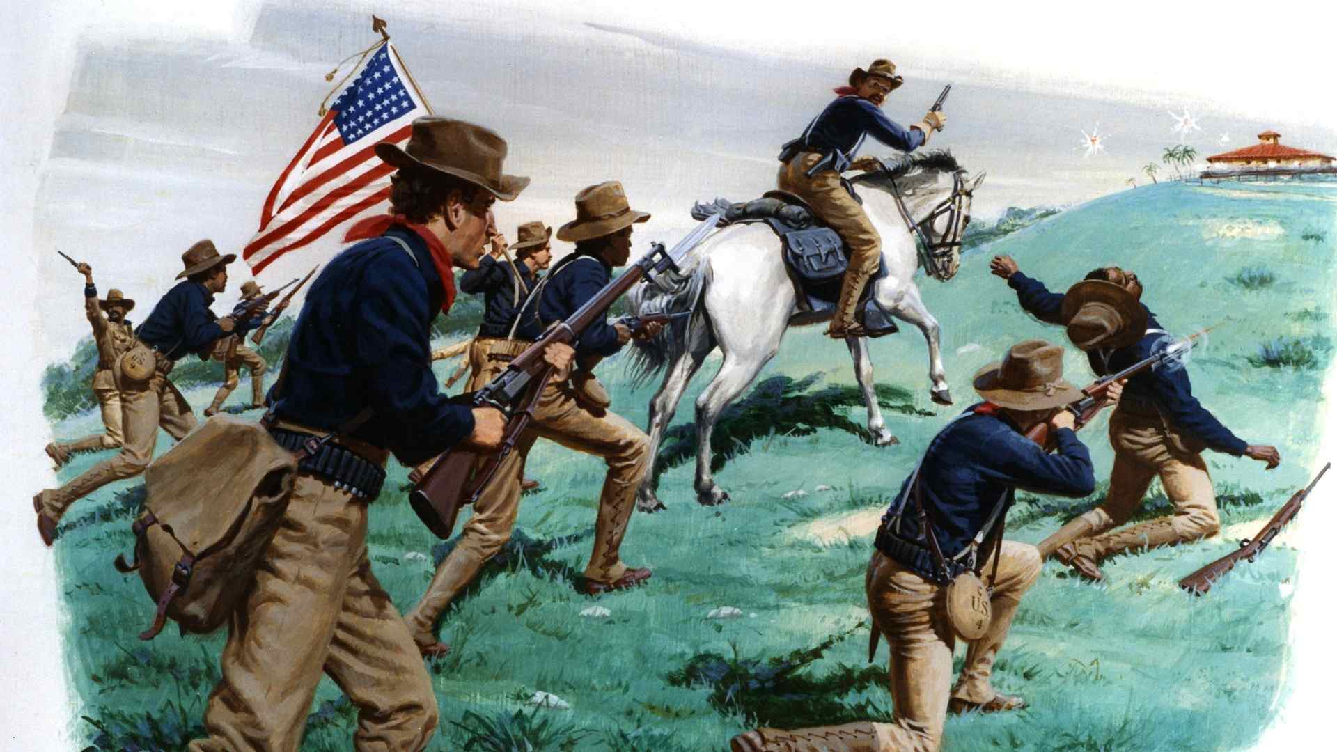 Teddy Roosevelt and the Battle of San Juan Hill, Spanish American War