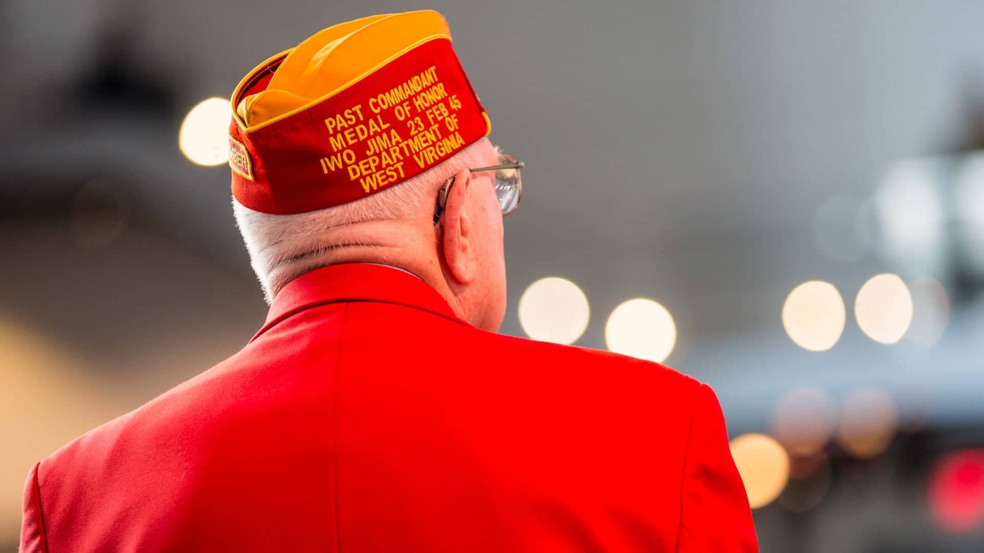 Hershel 'Woody' Williams attends the WWII Pacific Theatre Exhibit opening at the National World War II Museum in New Orleans, 2015. (Credit: Josh Brasted/Getty Images)