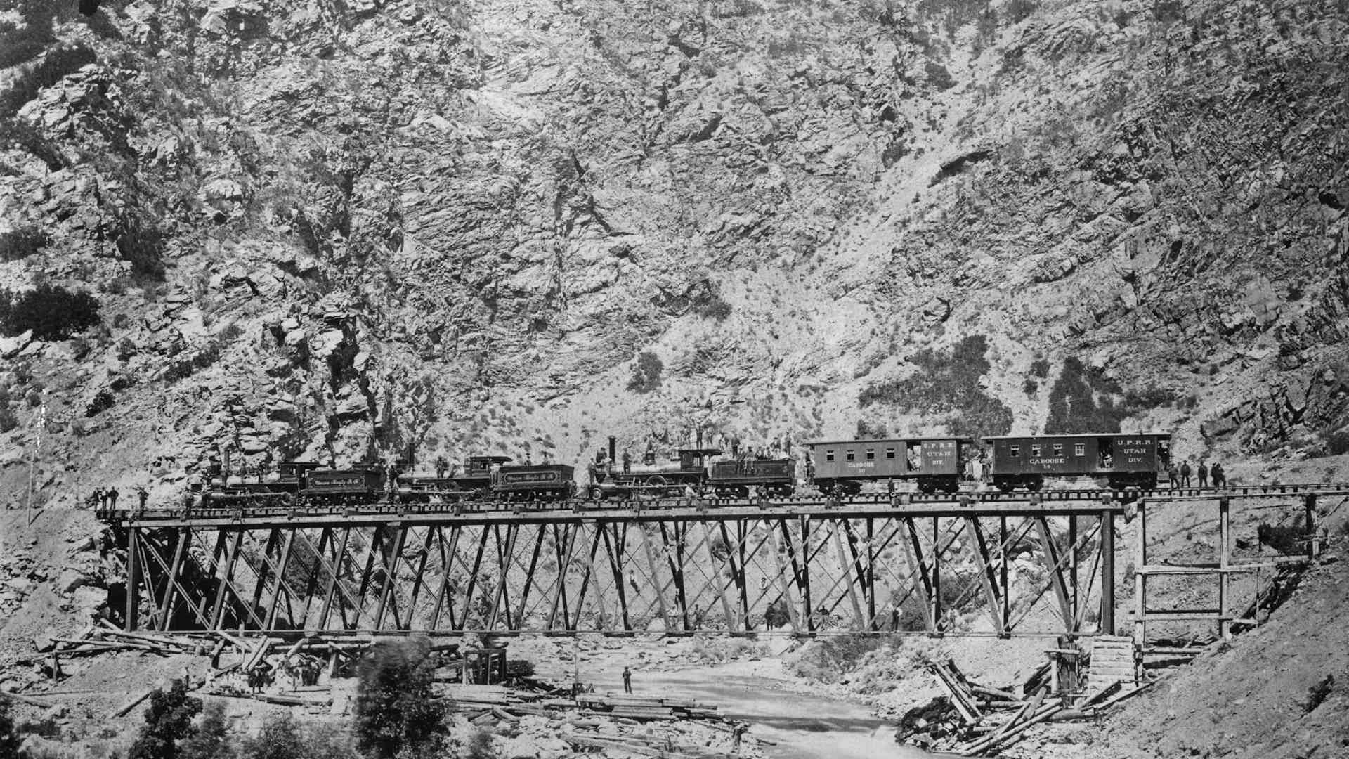 HISTORY: The Transcontinental Railroad