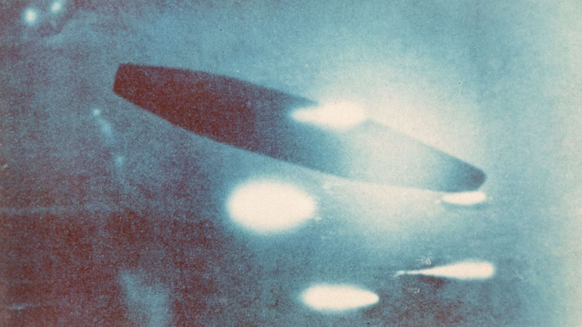 George Adamski UFO photo