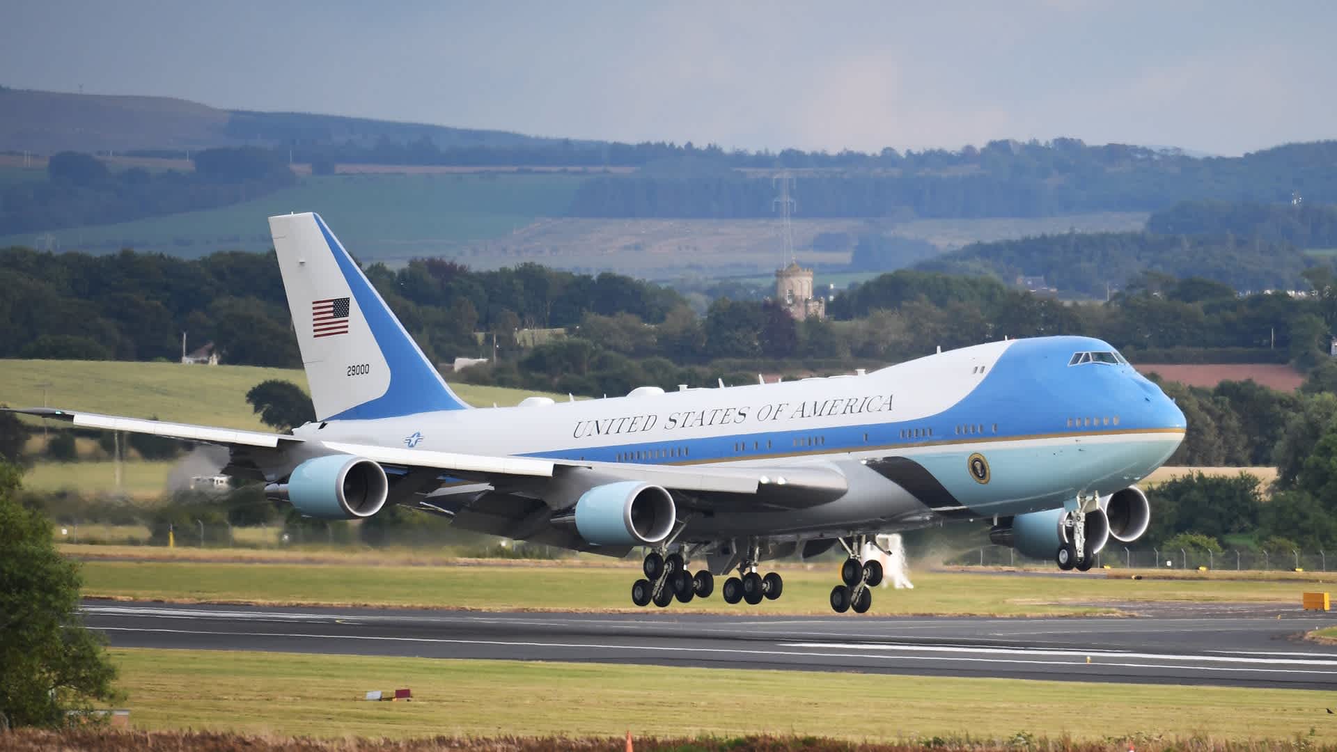 Air Force One, The President Of The United States