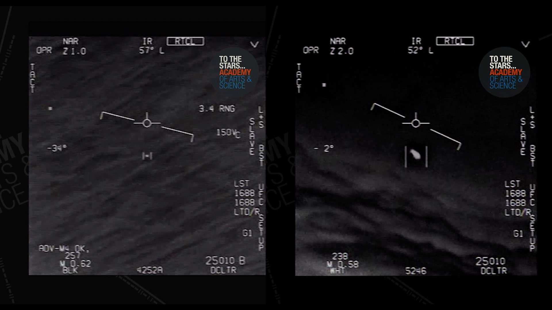 Official footage of GoFast and Gimbal UAPs from the US government for public release