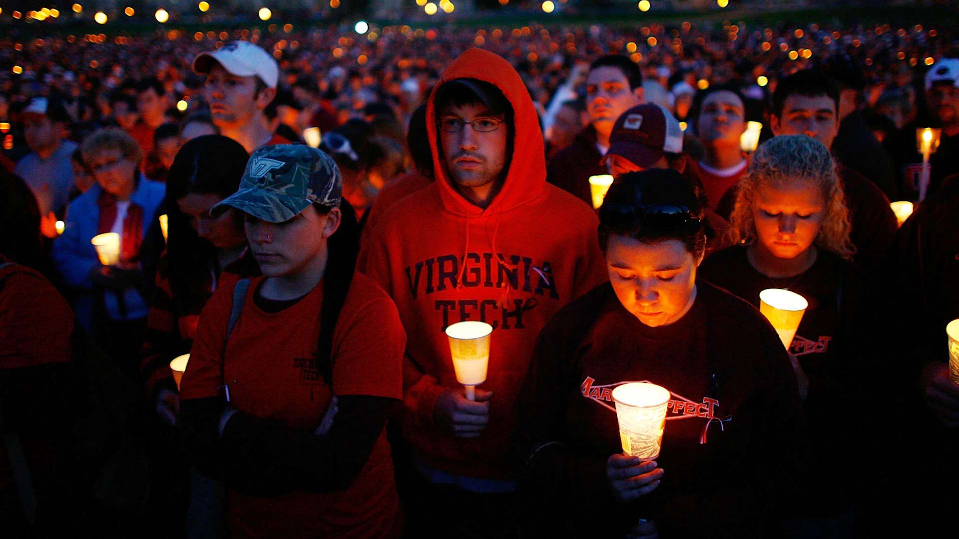 Virginia Tech vigil