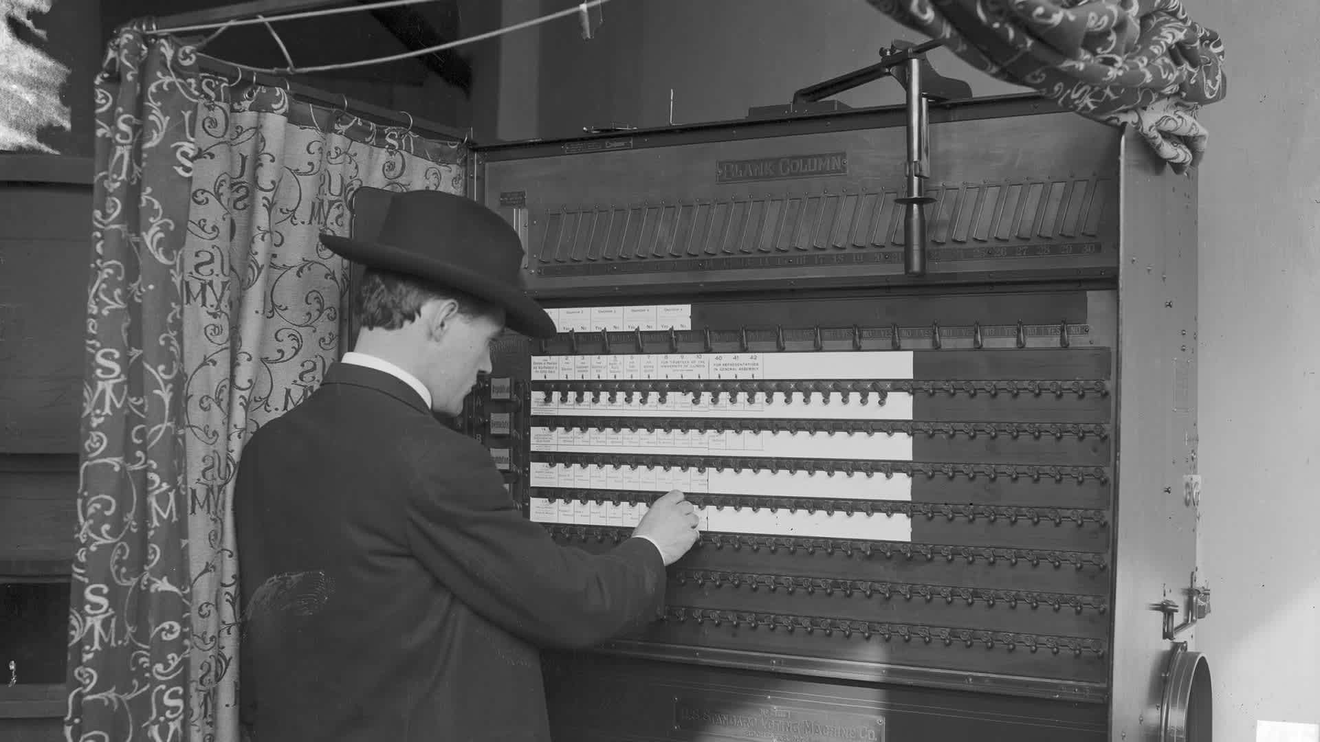 Voting, early 1900s