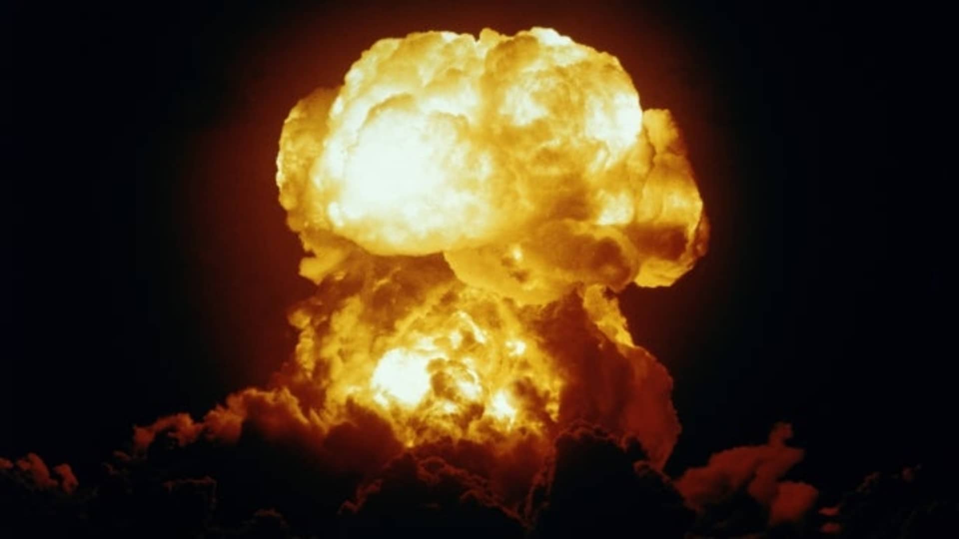 U.S. Navy nuclear test, Bikini Atoll, Marshall Islands.