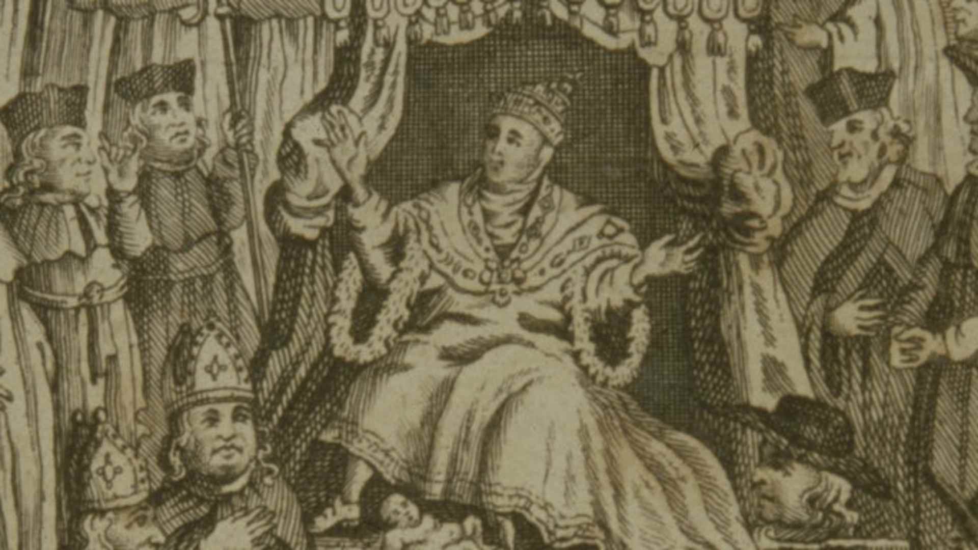 ROME, ITALY - 856: Legendary female Pope Joan who allegedly reigned from 855 to 858 in 856 in Rome, Italy. (Photo by Gamma-Keystone via Getty Images)