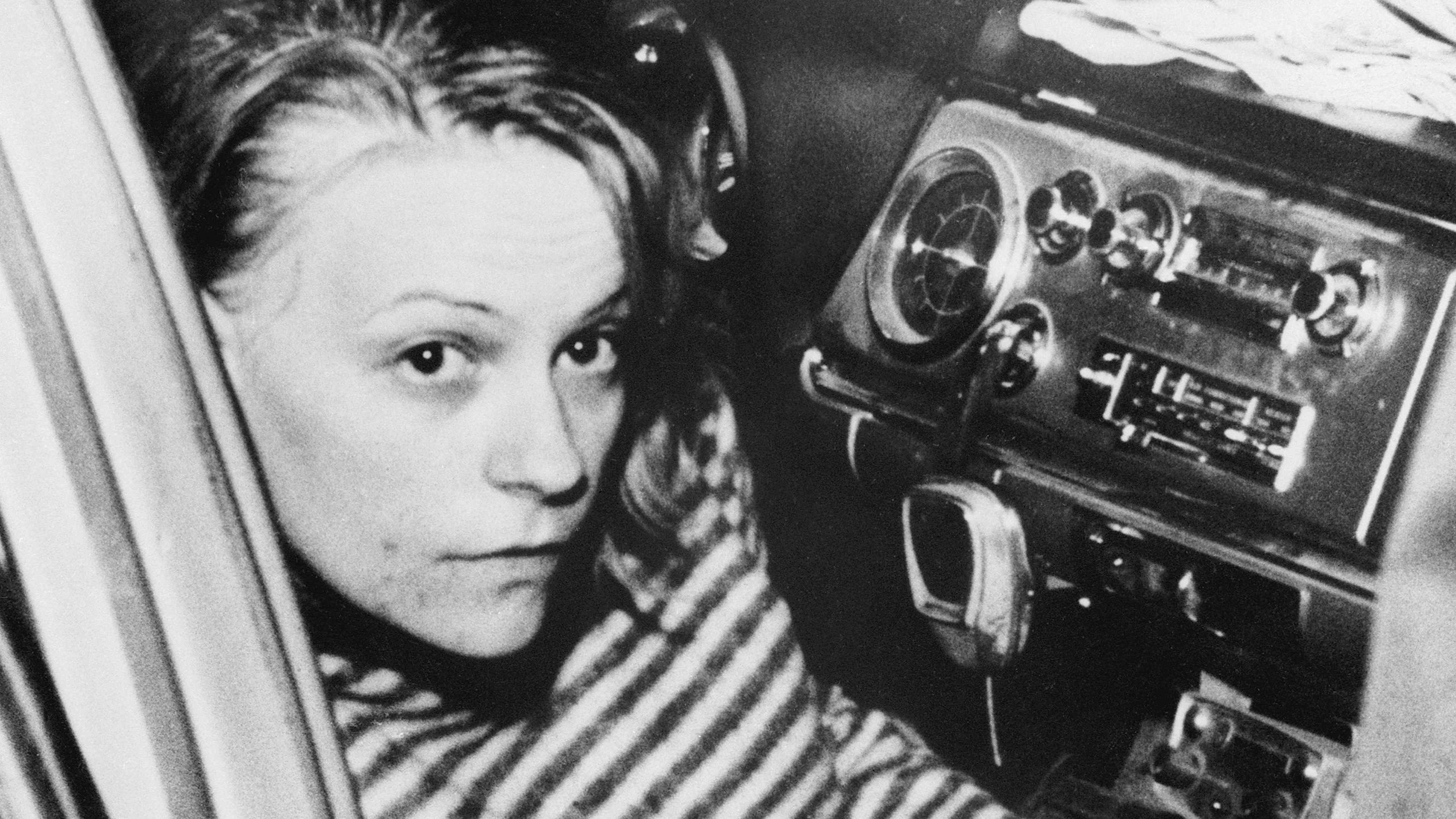 Murder Suspect Margo Freshwater in Police Car