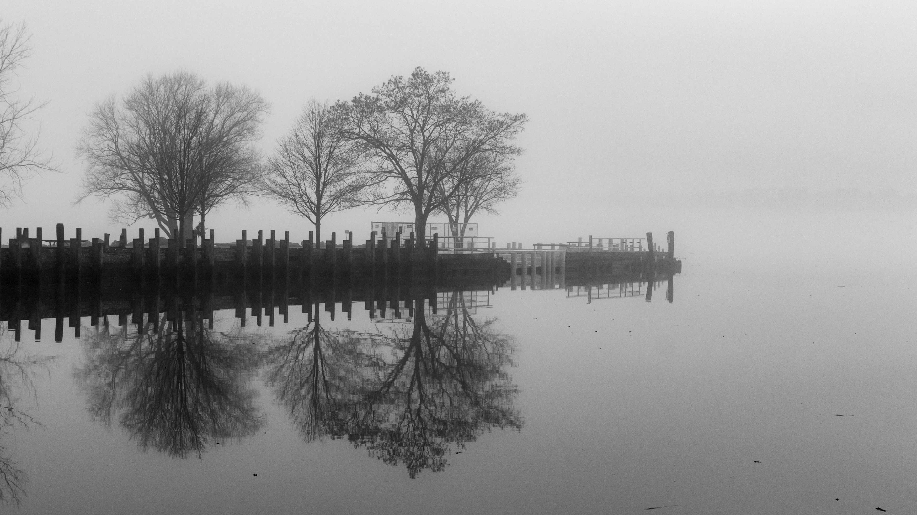 Pier Across the Hudson River