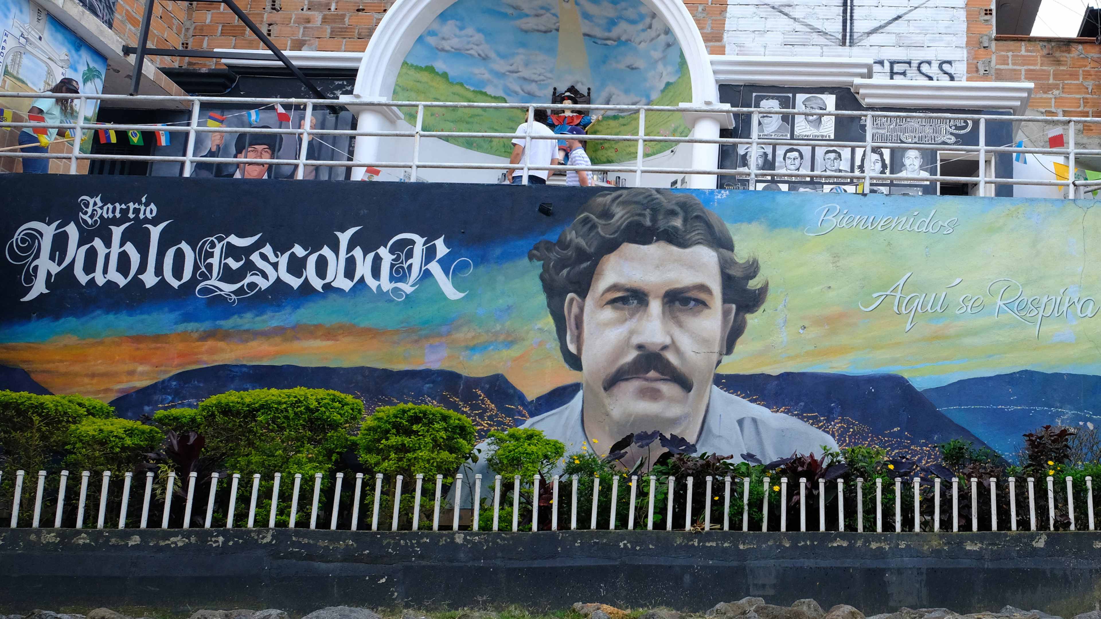 Pablo Escobar Neighborhood in Medellin