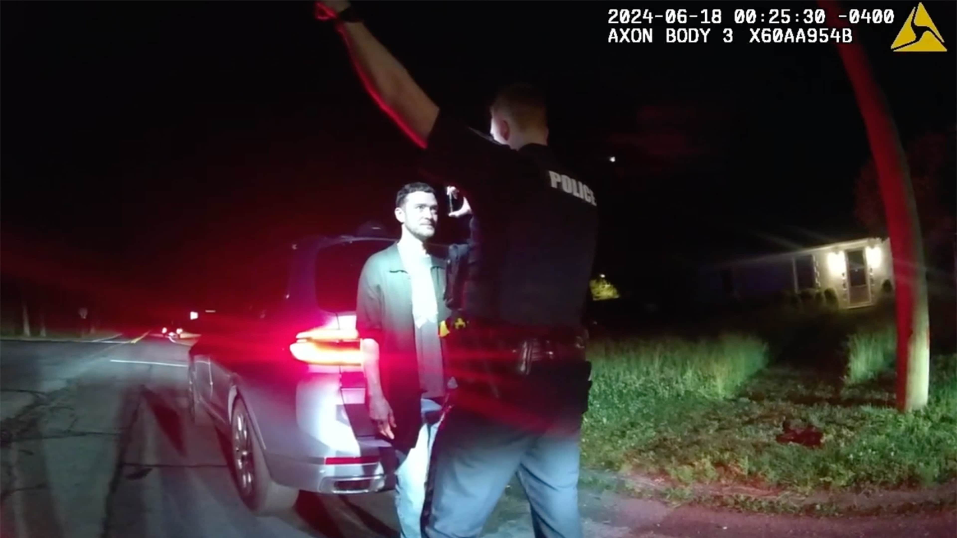 Justin Timberlake Sag Harbor Arrest Bodycam Footage