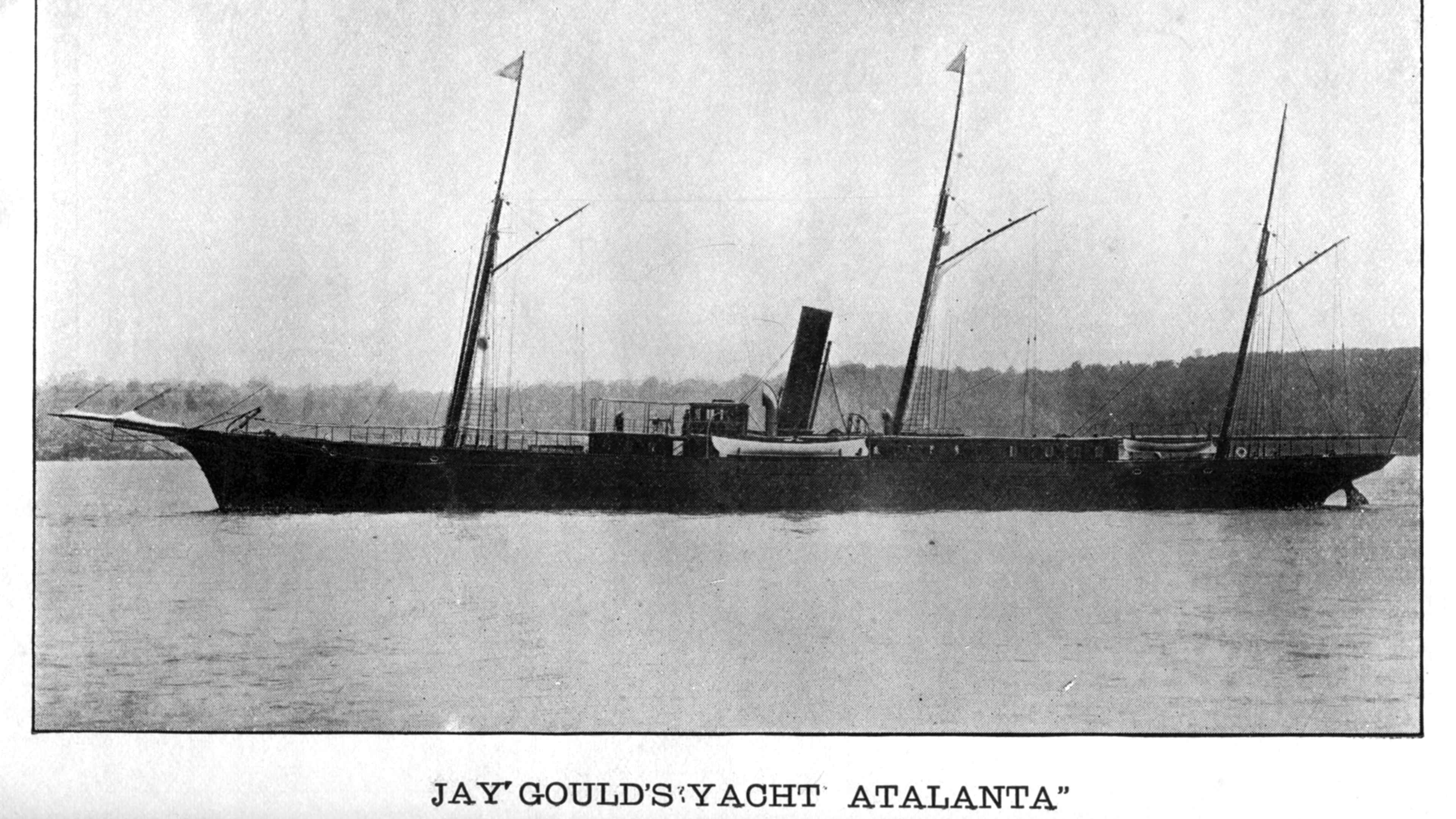 Jay Gould's Yacht Atalanta