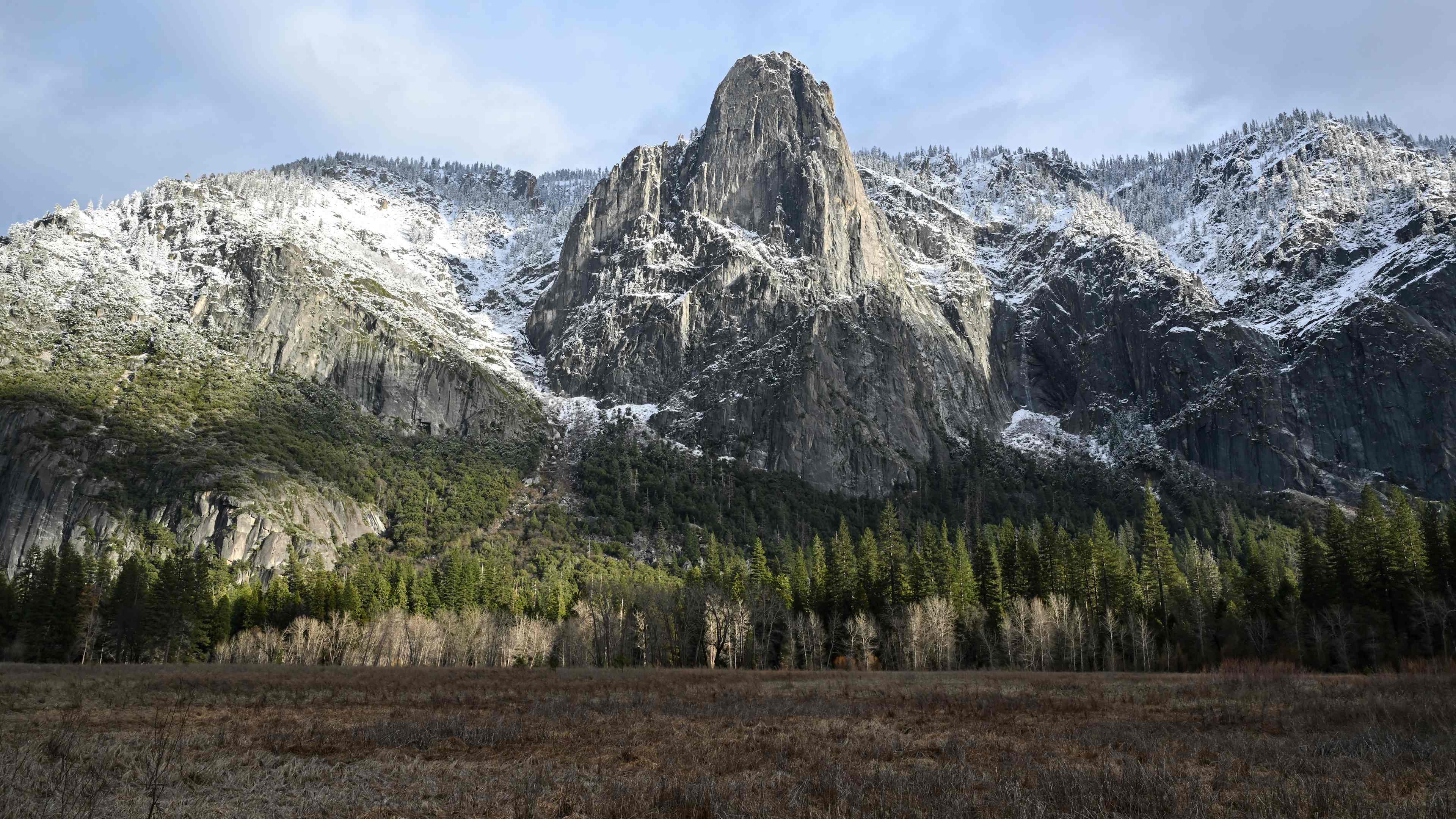 Scenic spots at Yosemite National Park in California