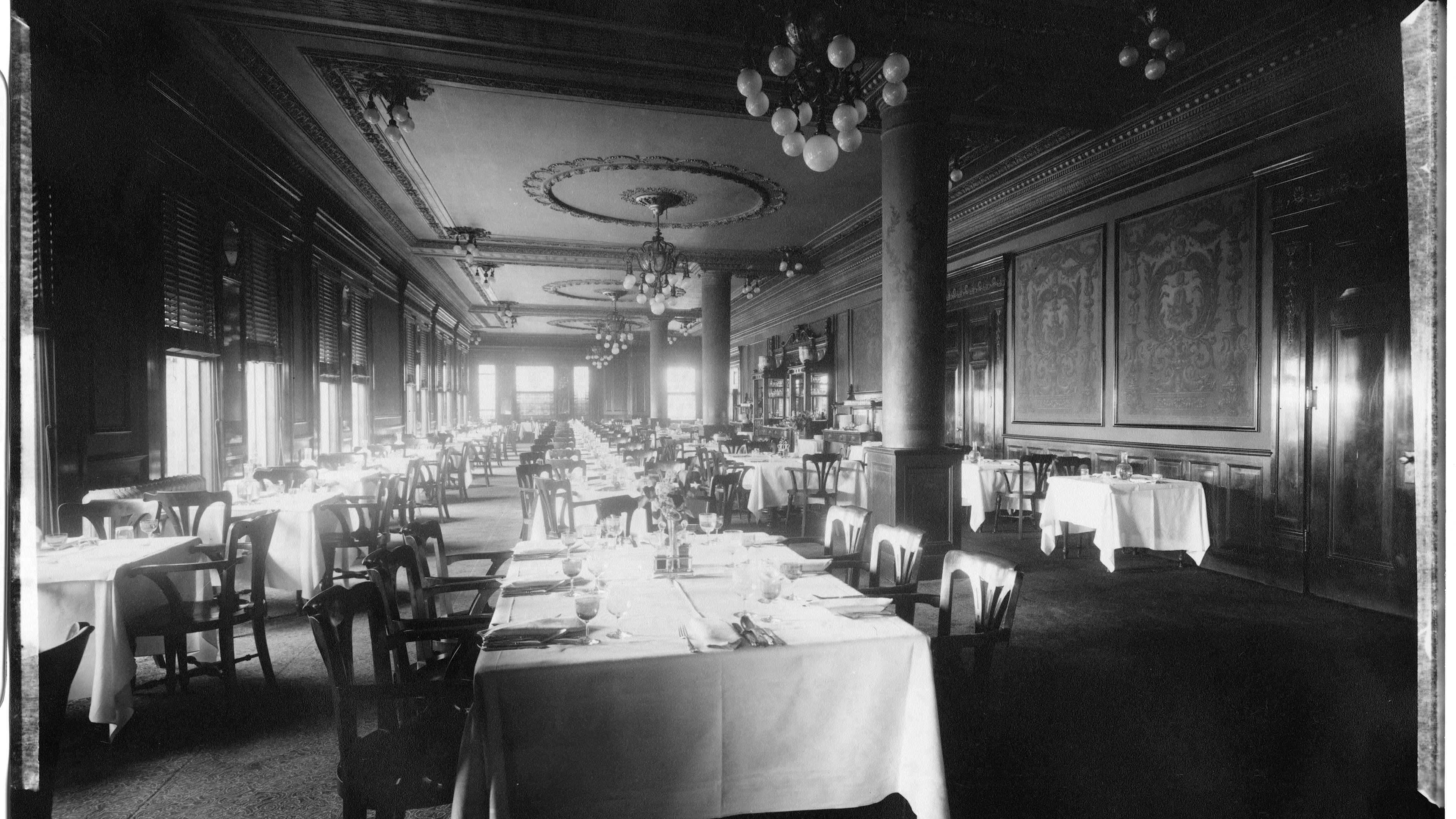 Interior Astor House Astor Hotel Dining Room