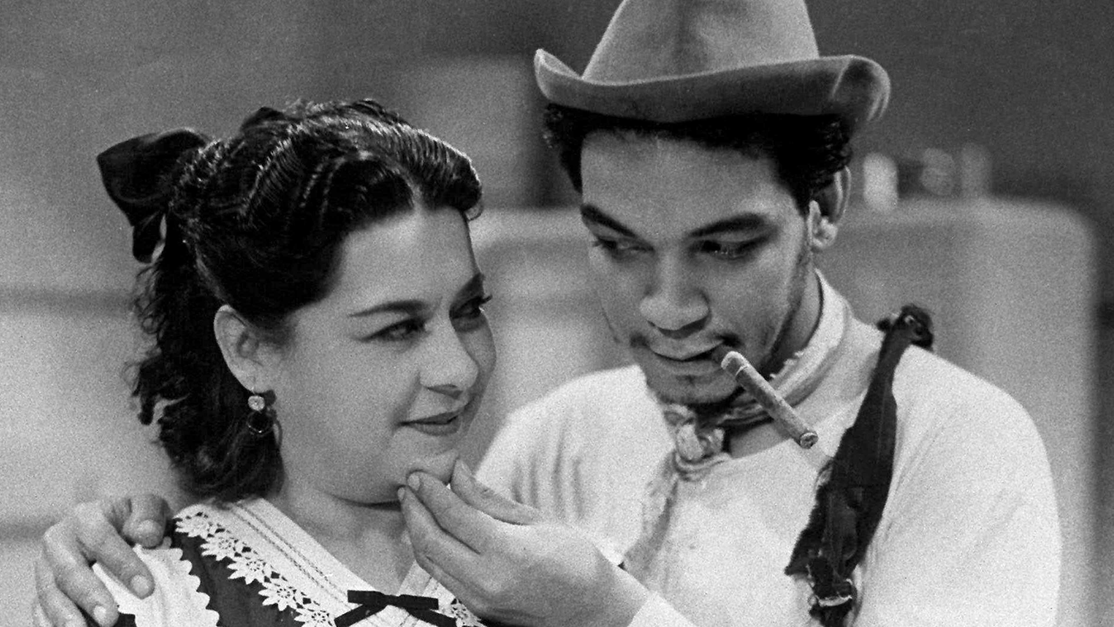 This photo shows Mario Moreno "Cantinflas," when t