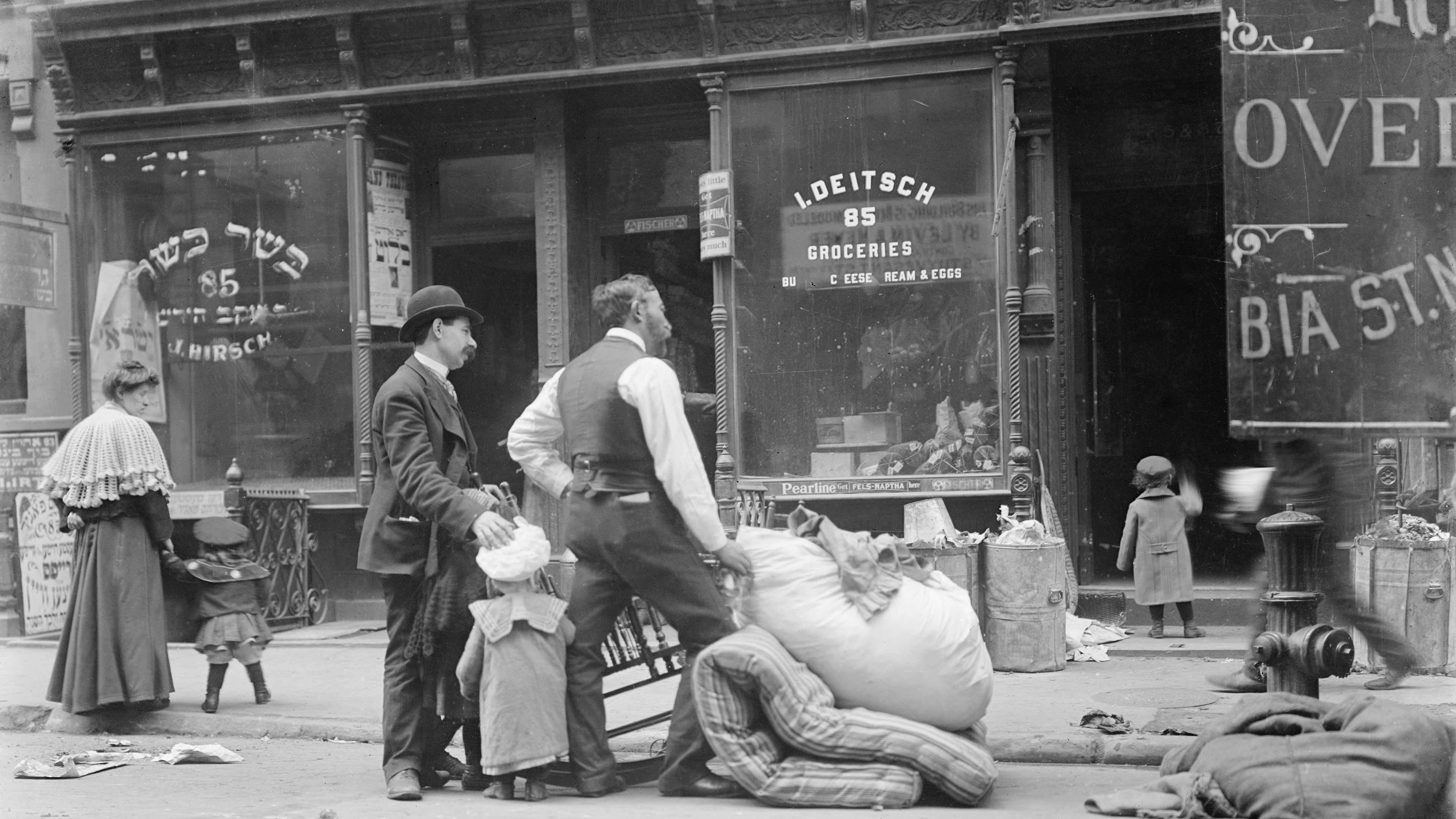 Family Being Evicted from Apartment, Lower East Side, New York City, 1910