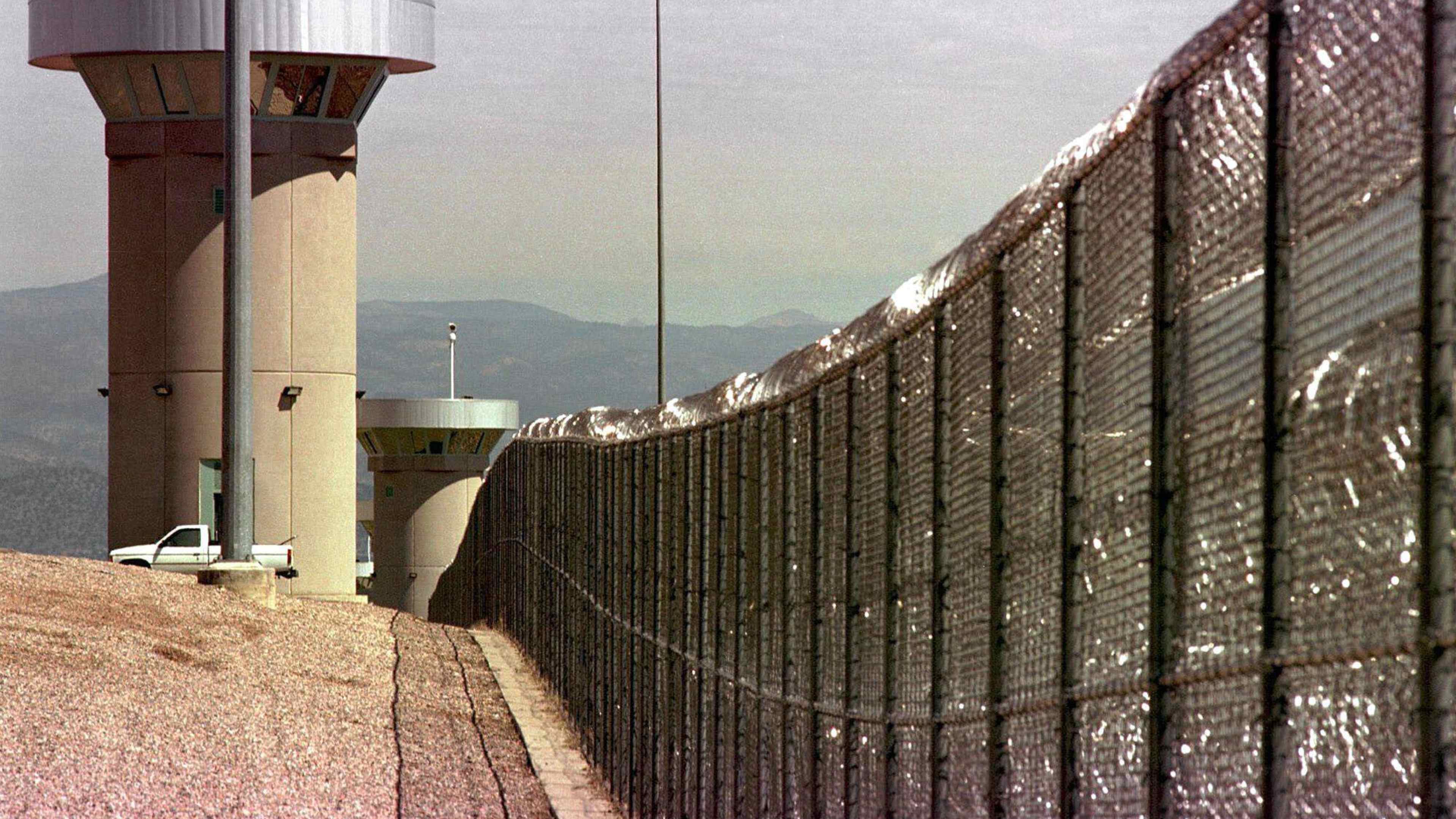 Taken in July 1998, the ADX Federal Prison where French terrorist Zacarais Moussaoui will be for detained for life.