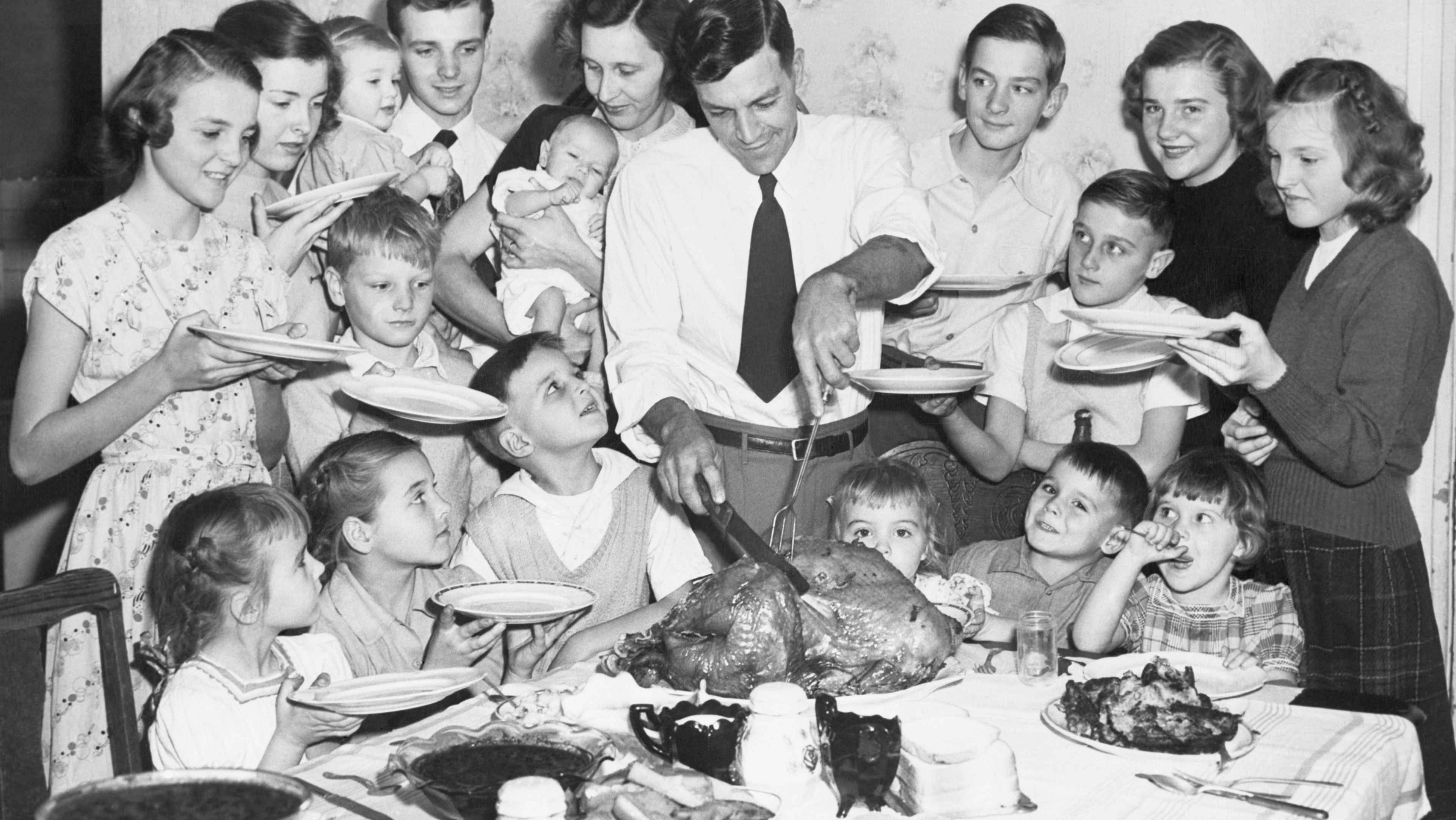 Thanksgiving with Large Family