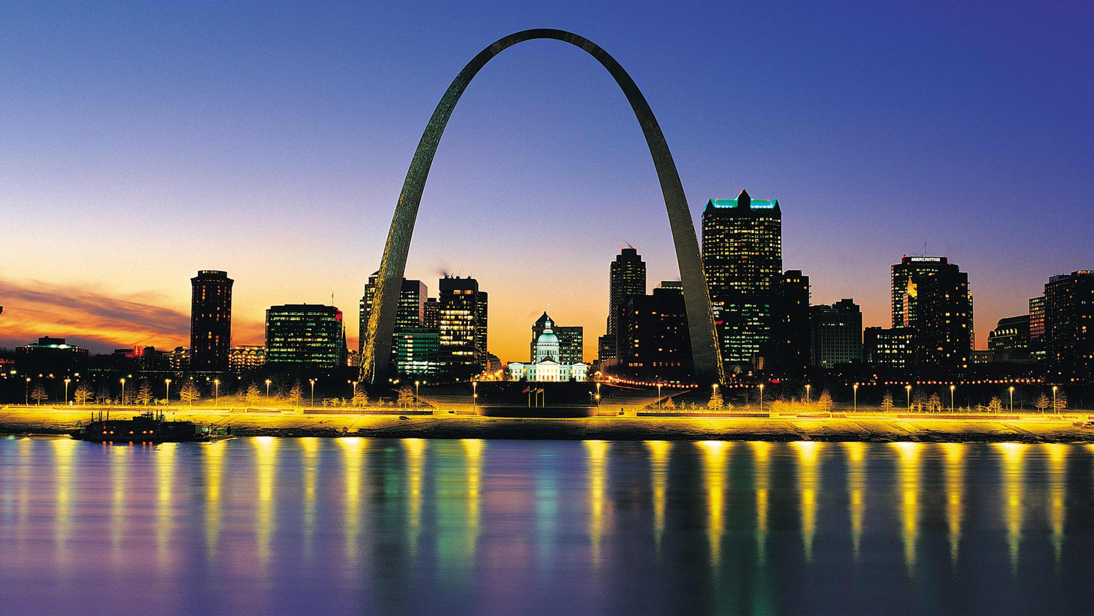 Gateway Arch in St. Louis, Missouri