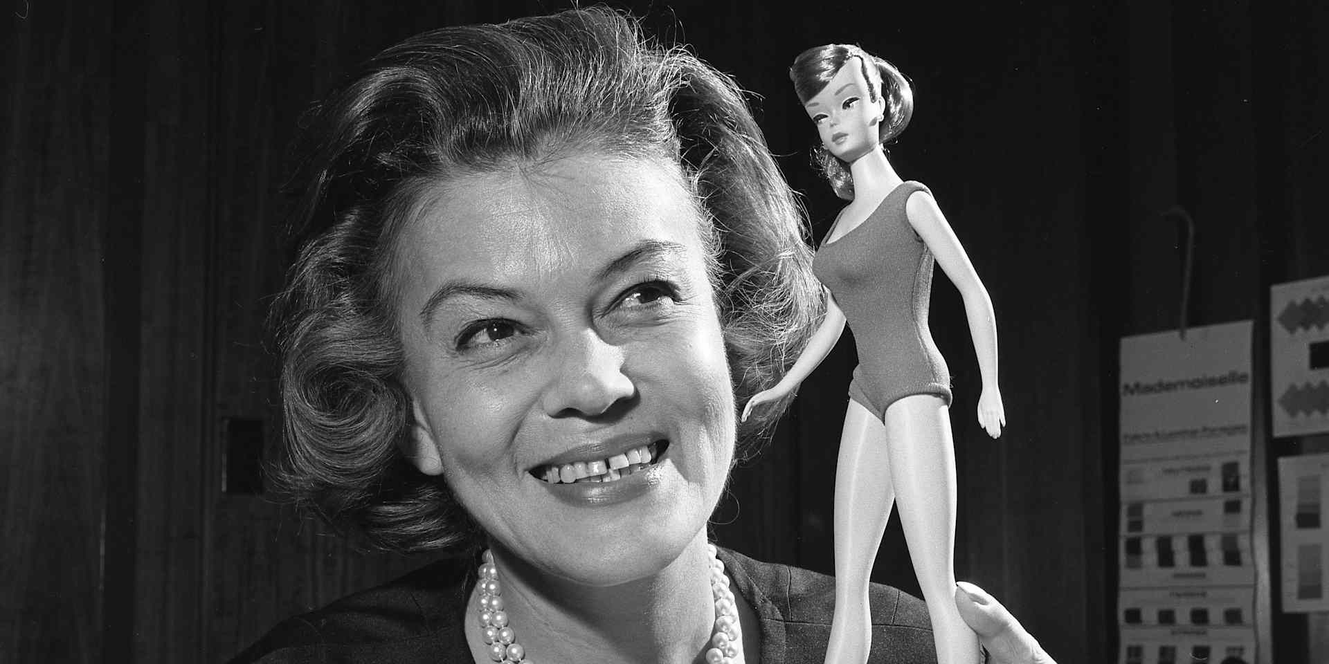 The Barbie doll makes its debut