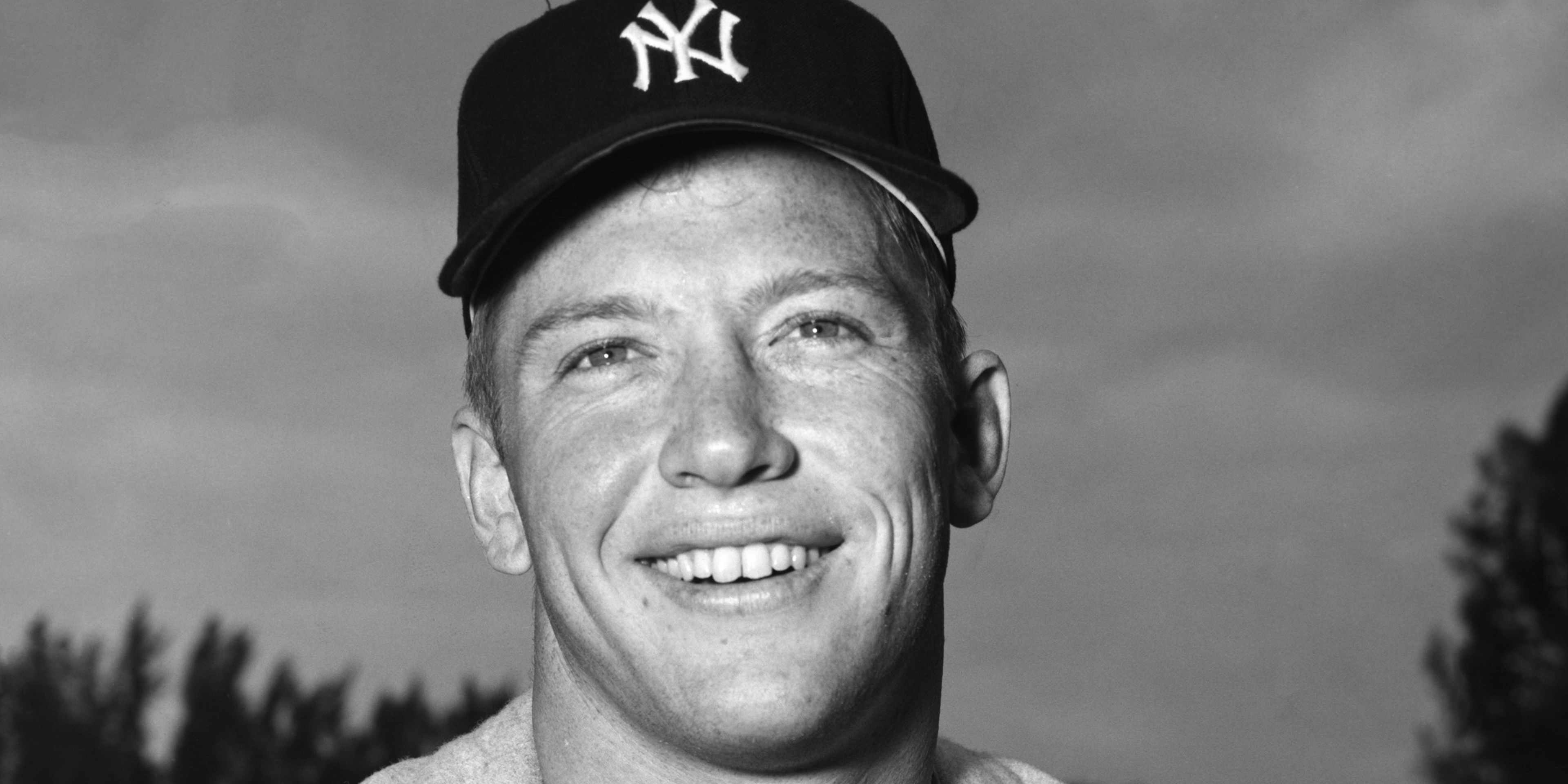 Mickey Mantle Of The New York Yankees