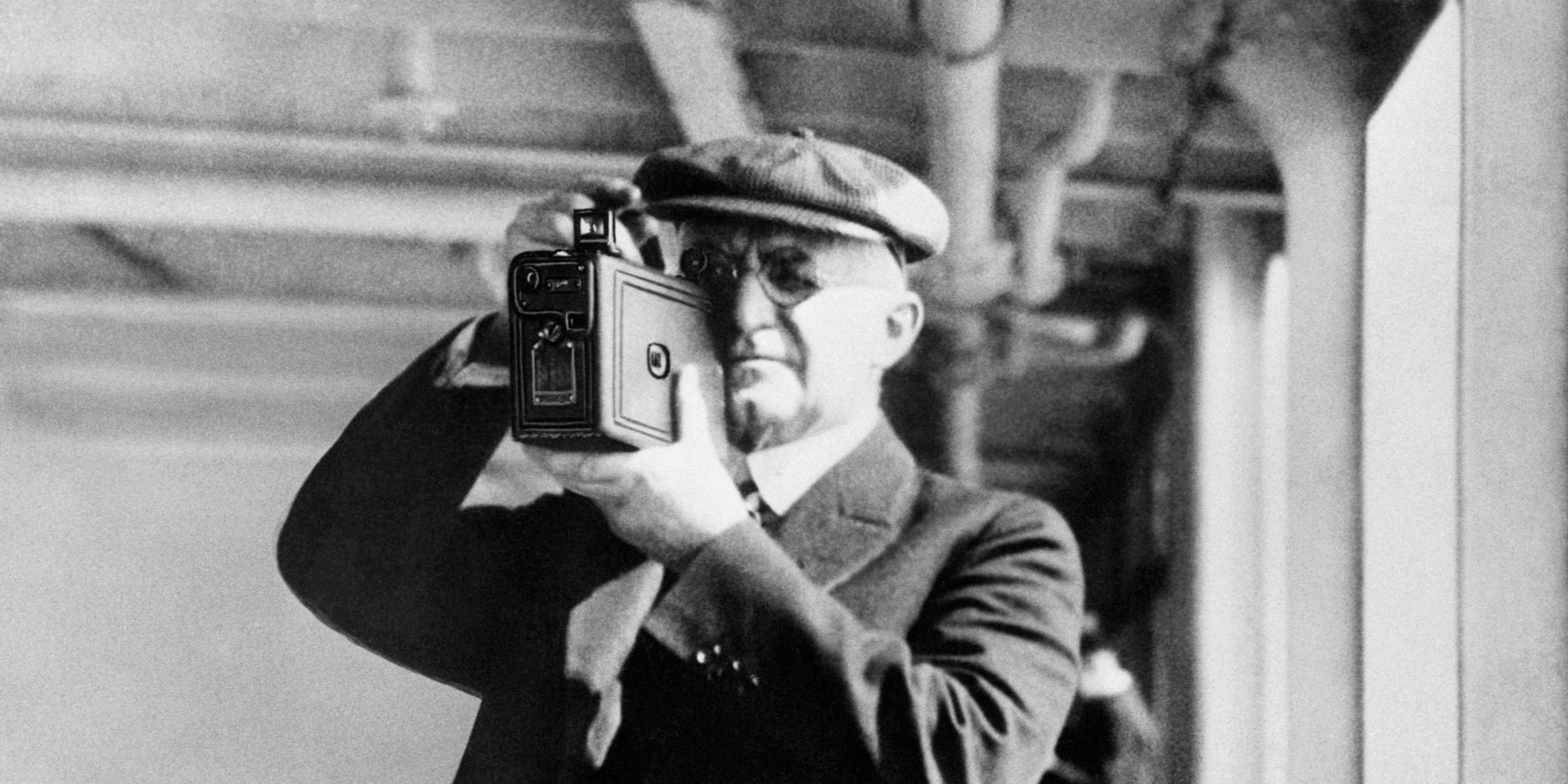 George Eastman Taking Pictures