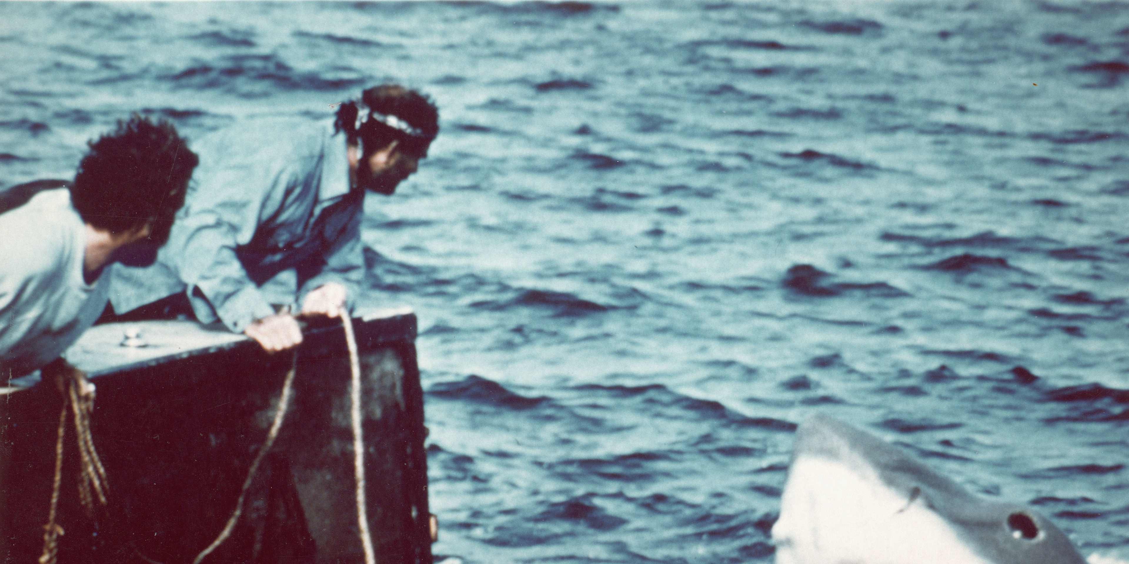 Robert Shaw In A Scene From 'Jaws'
