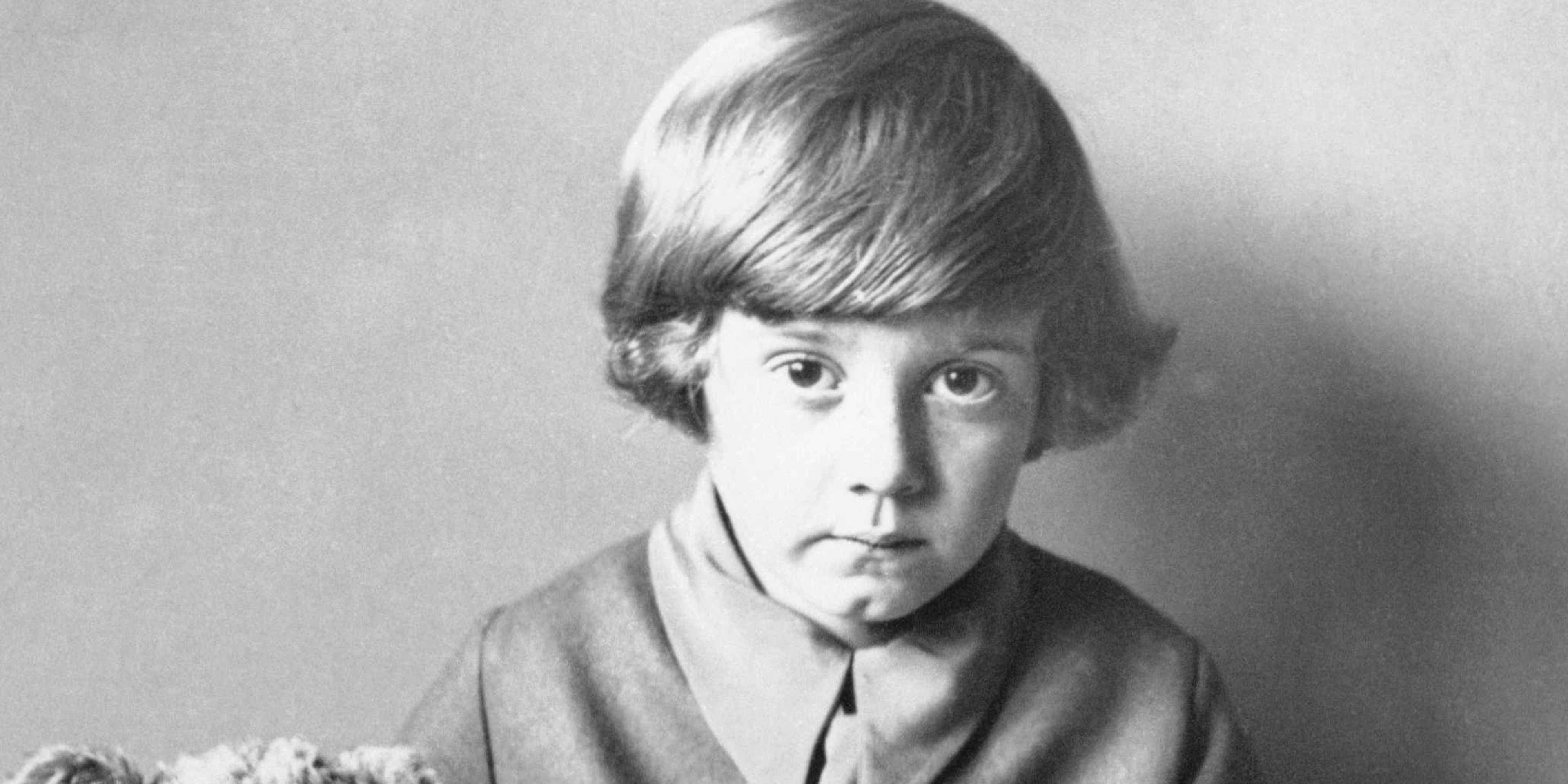 Christopher Robin Milne And Teddy Bear