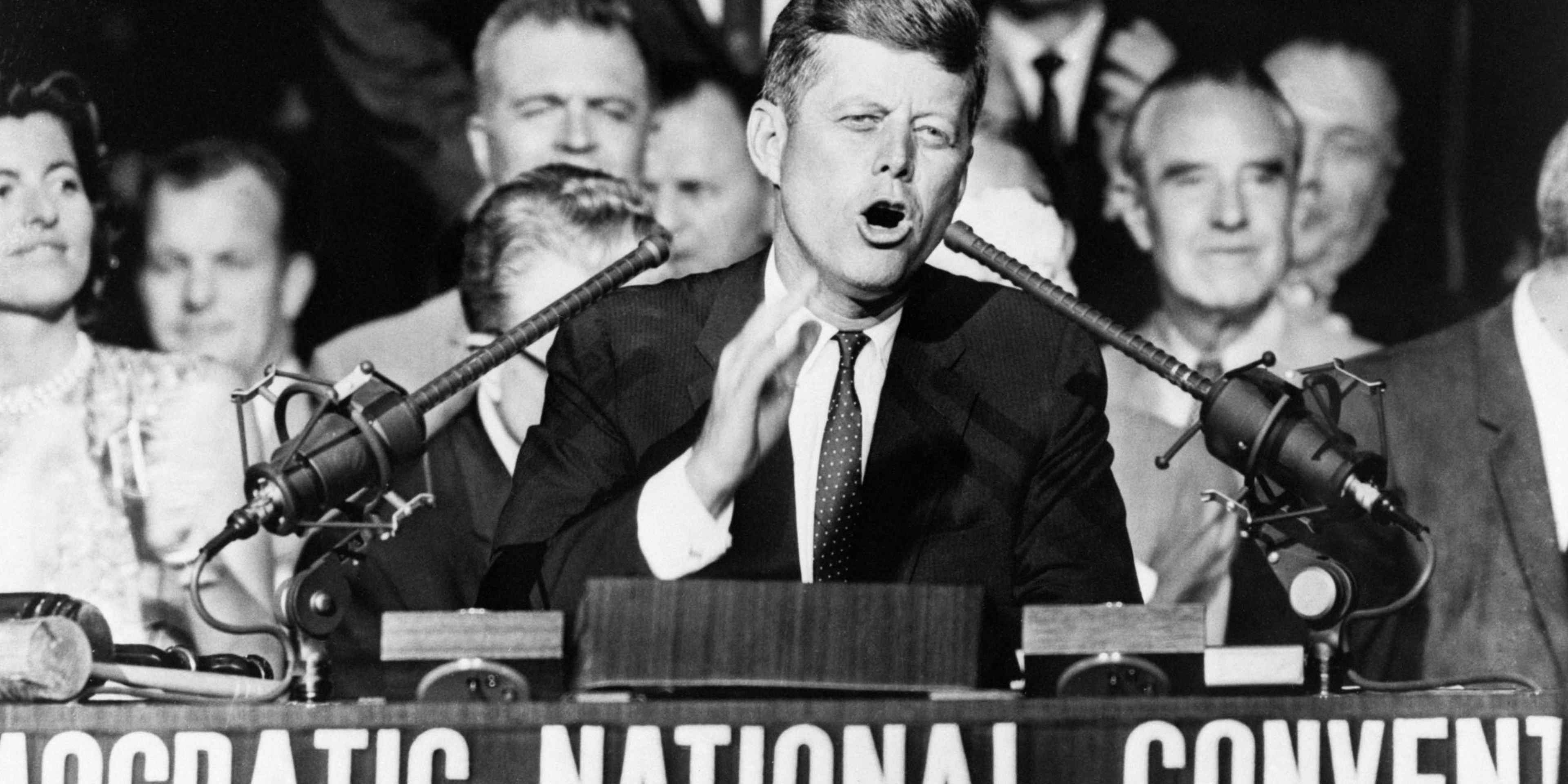 Kennedy Addressing Democrat Natl Conv
