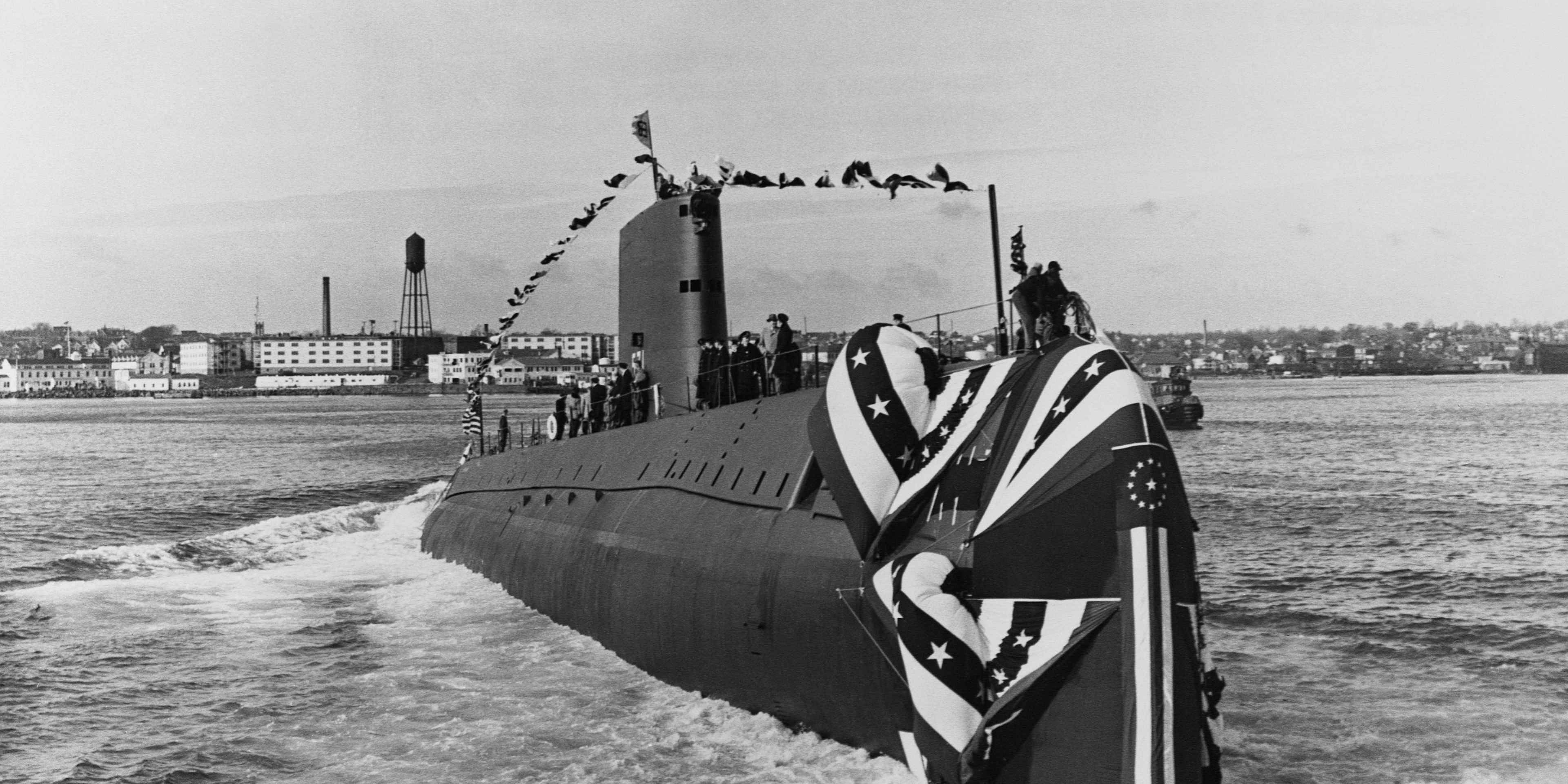 Launching of the USS Nautilus
