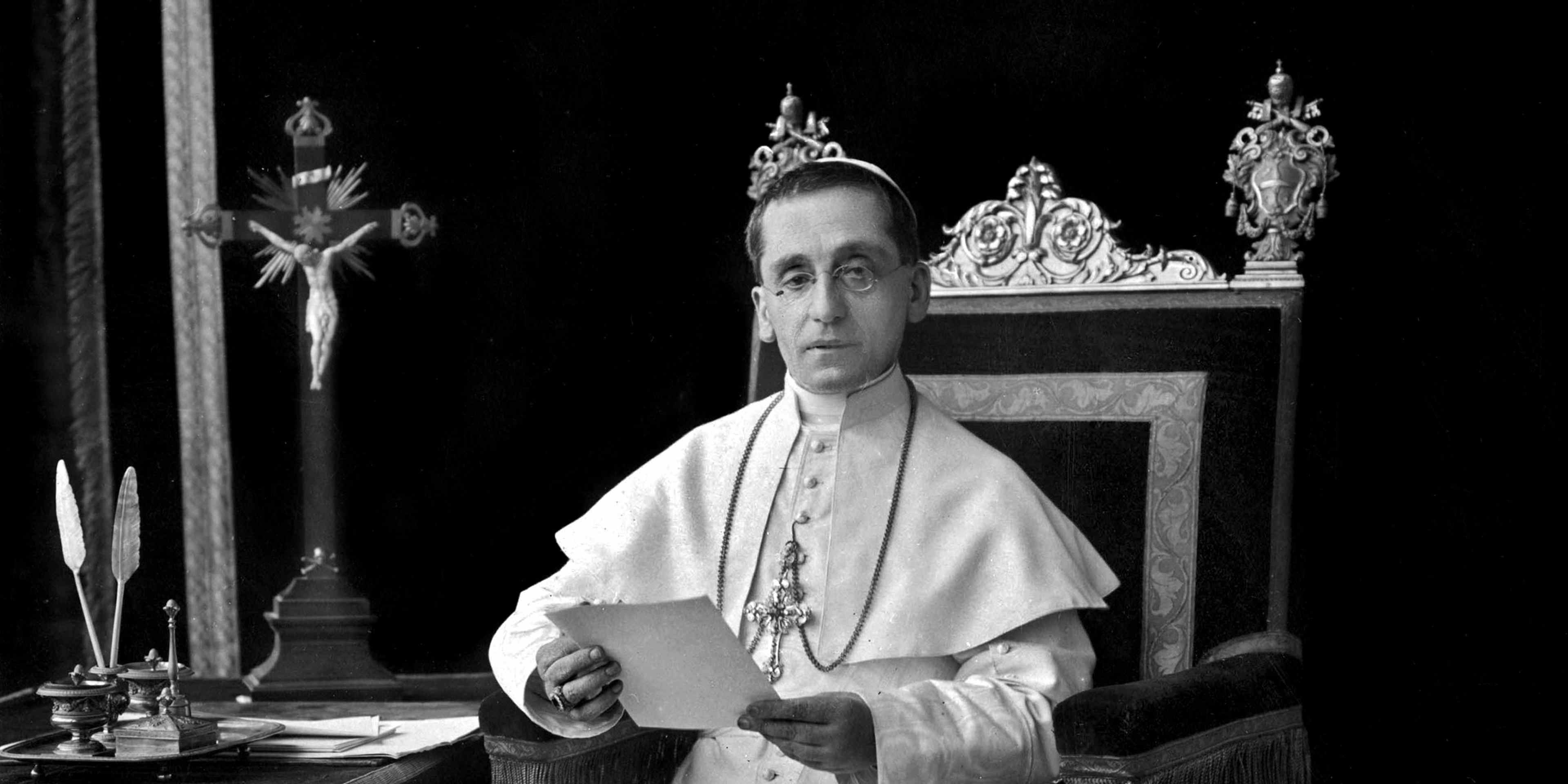 Pope Benedict XV (1854-1922, Giacomo della Chiesa), here in 1914