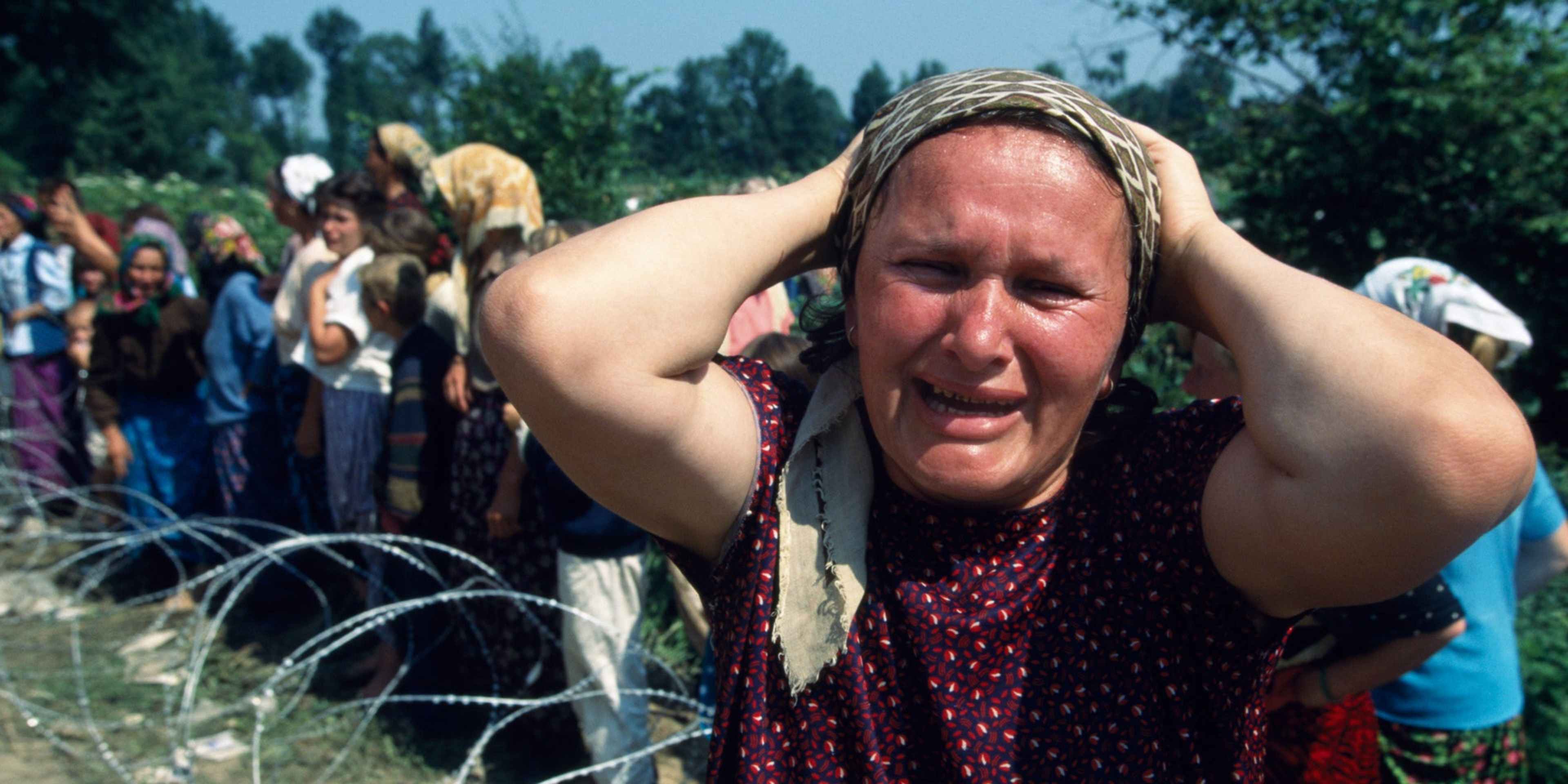 History of ethnic cleansing, Bosnian War refugeesJon Jones/Sygma/Sygma via Getty Images