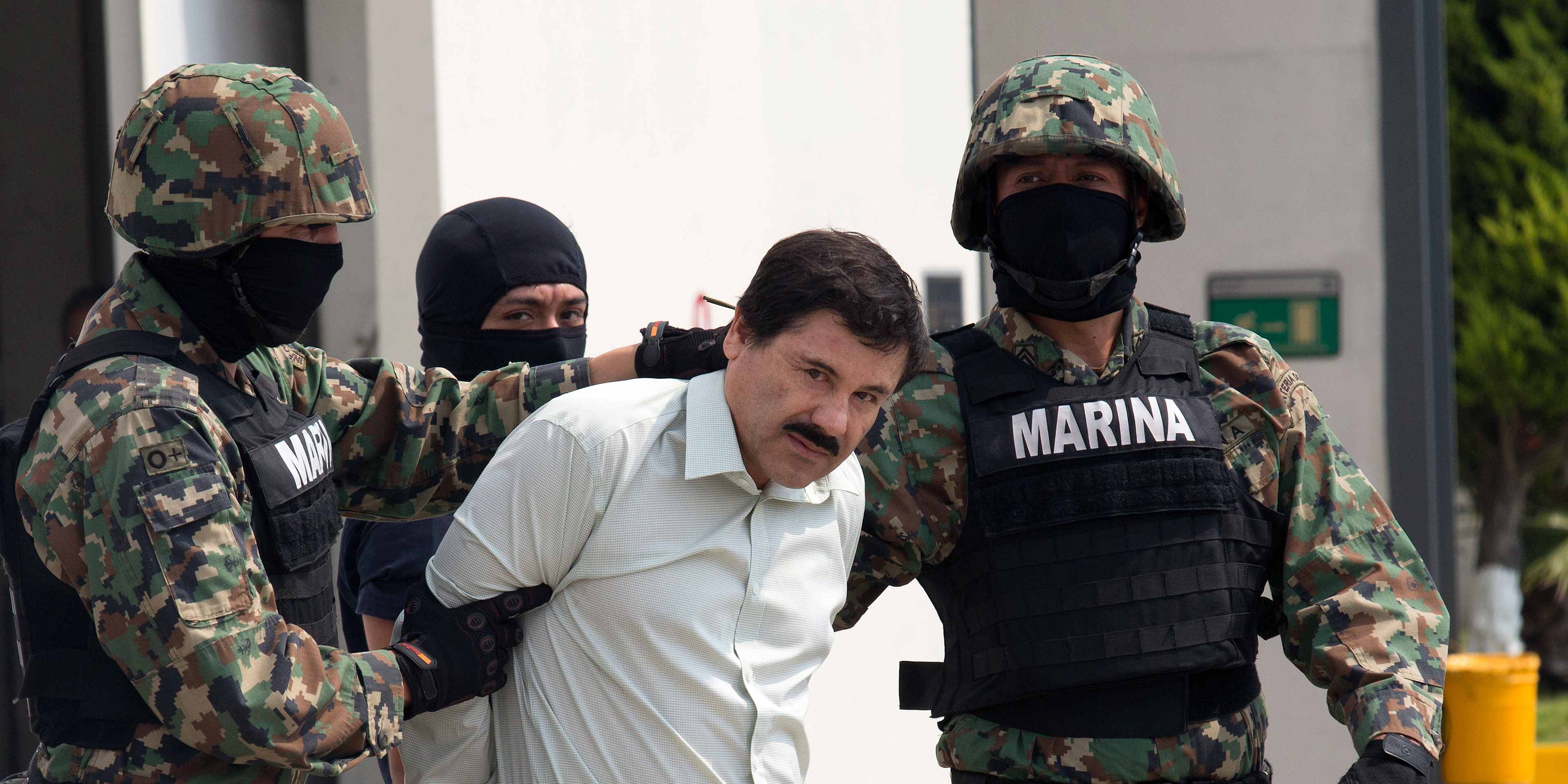 Most-Wanted Drug Leader Guzman Captured in Pacific Mexico Resort