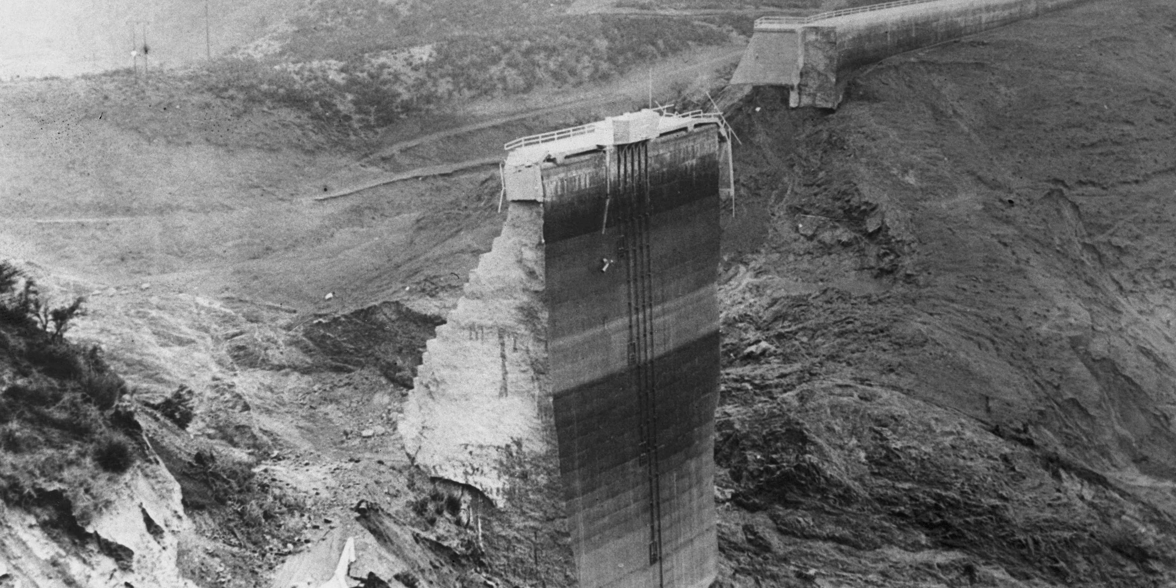 Ruins of the St. Francis Dam