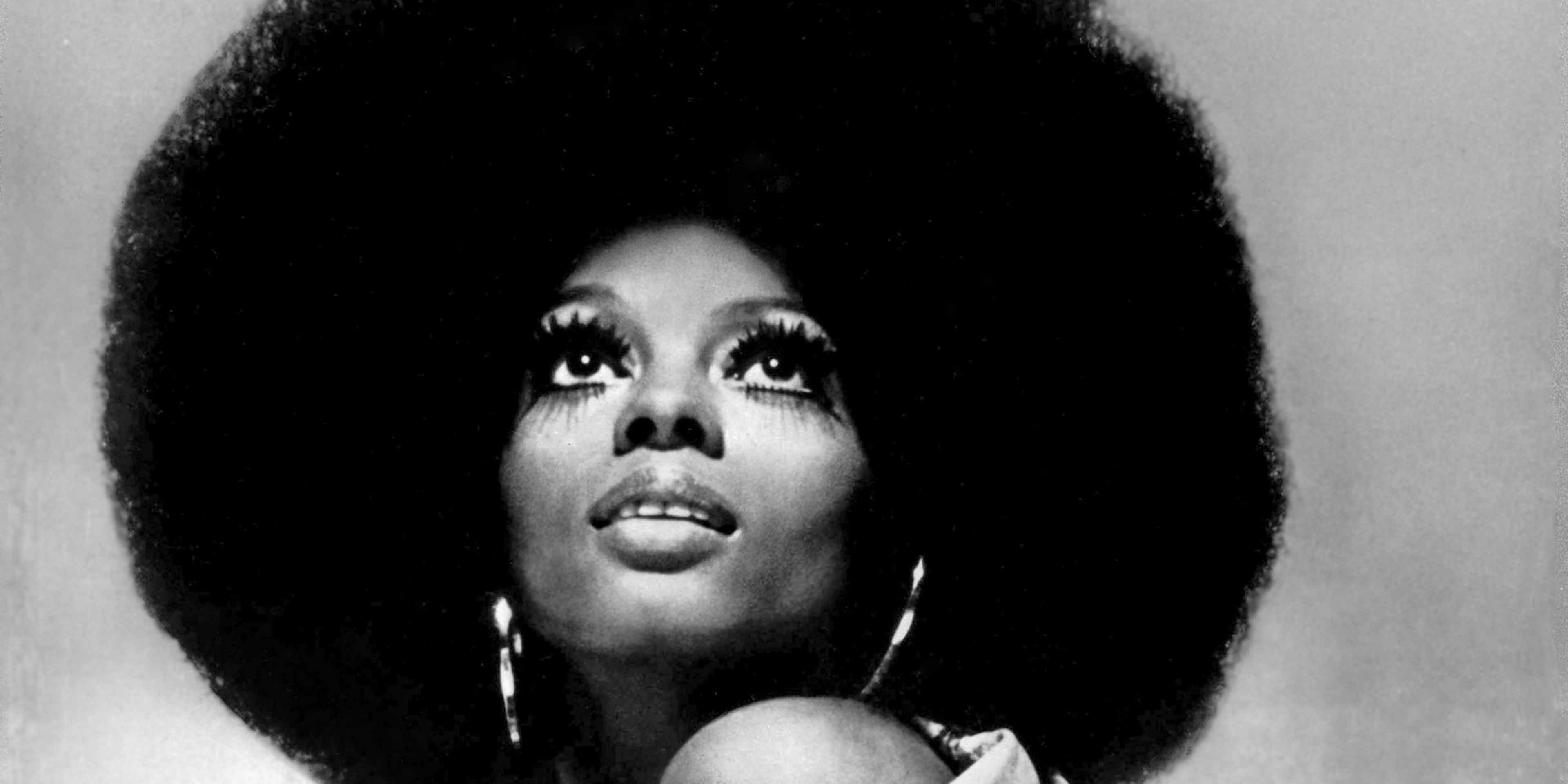 Diana Ross, 1975. (Credit: Harry Langdon/Getty Images)