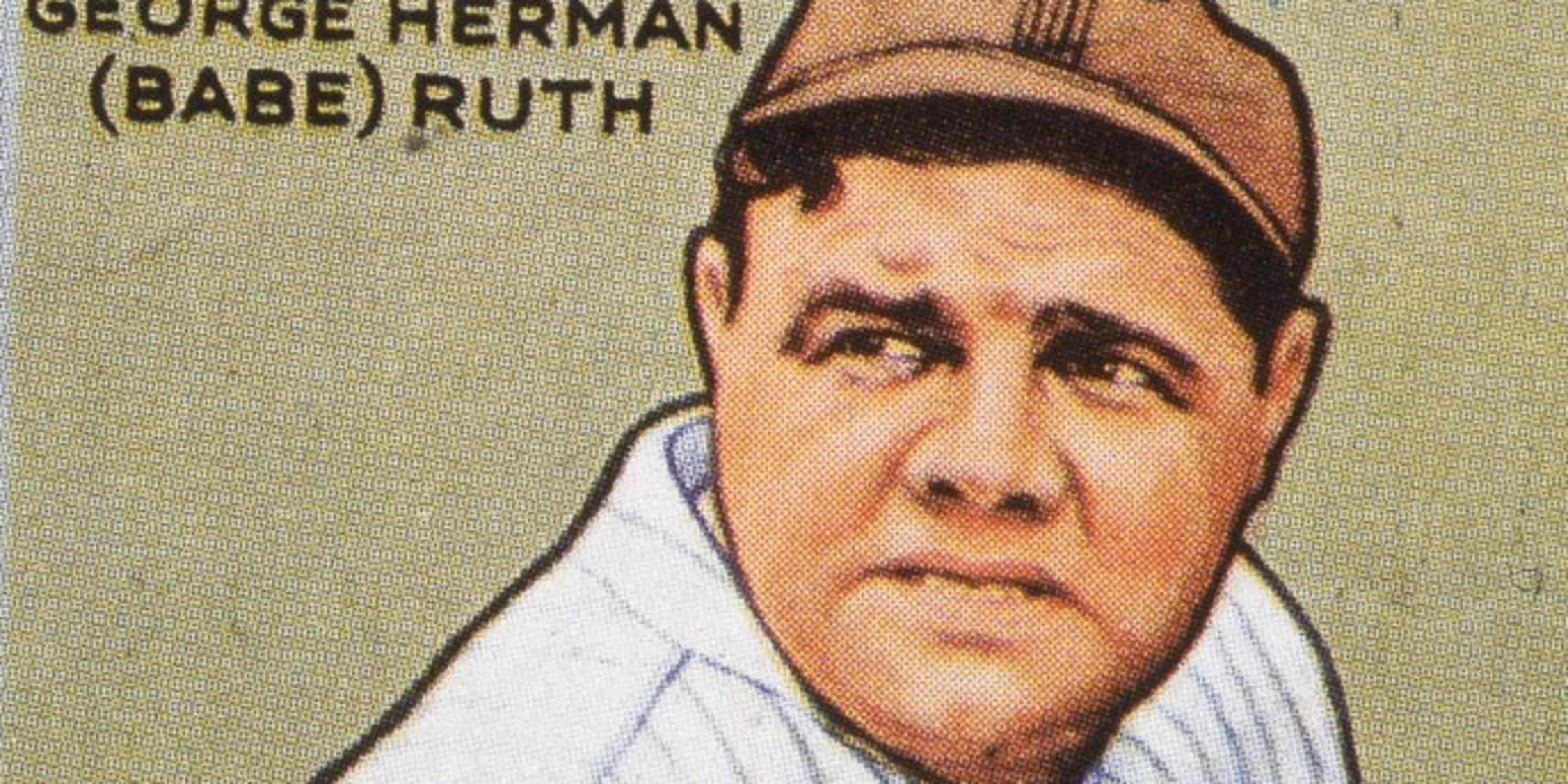 The legendary Bambino hit the first home run in All-Star Game history during the inaugural 1933 game at Chicago's Comiskey Park.