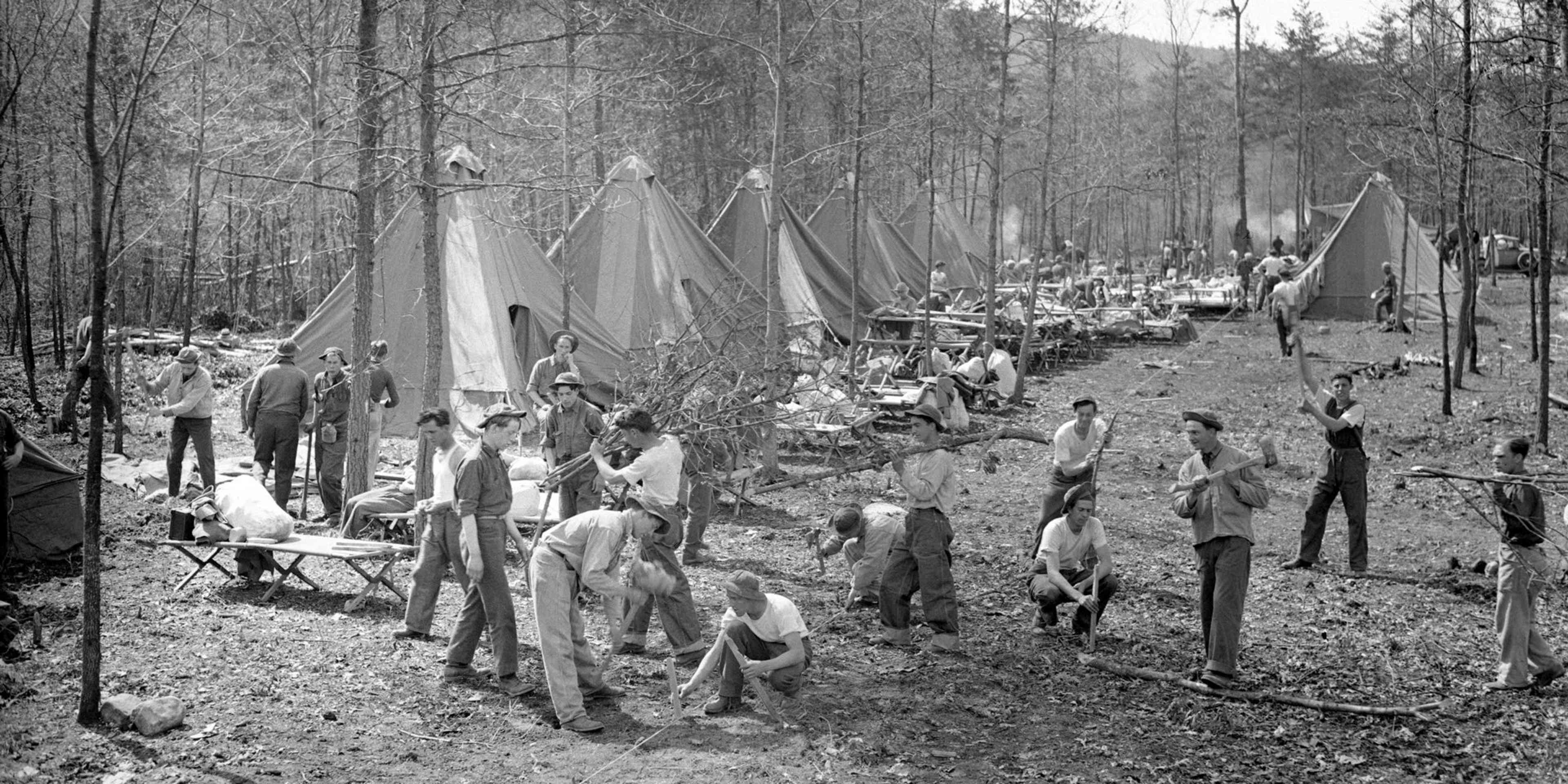 Civilian Conservation Corps camp (CCC)