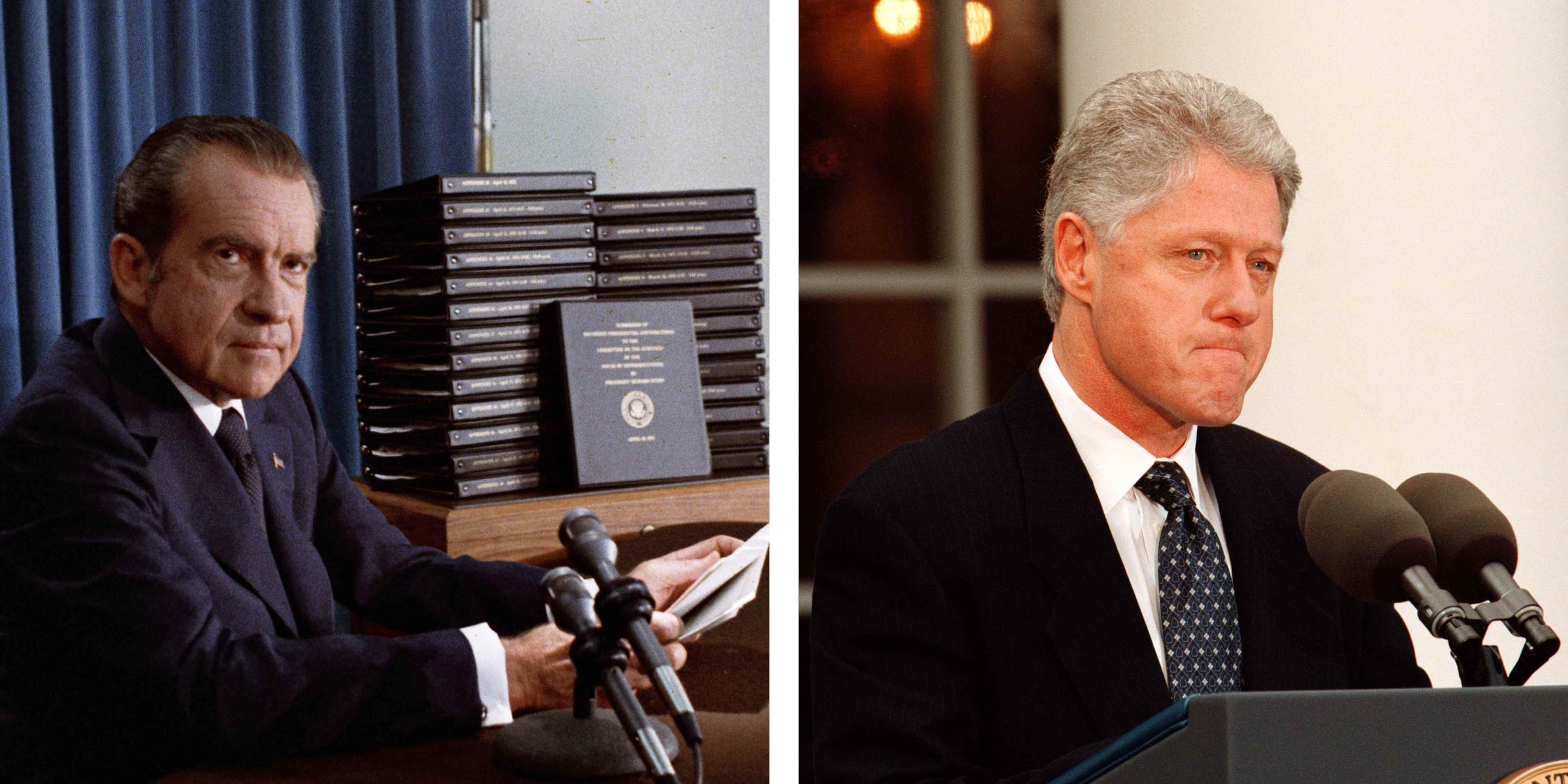 Nixon and Clinton