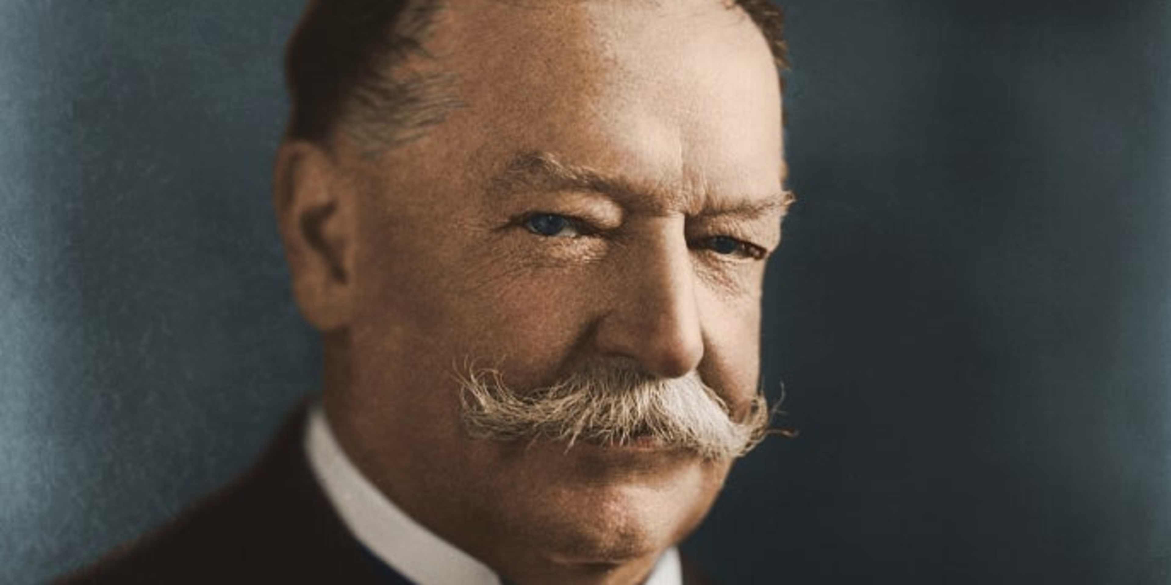 circa 1910:  William Howard Taft (1857 - 1930), twenty-seventh president of the United States of America.  (Photo by Stock Montage/Stock Montage/Getty Images)