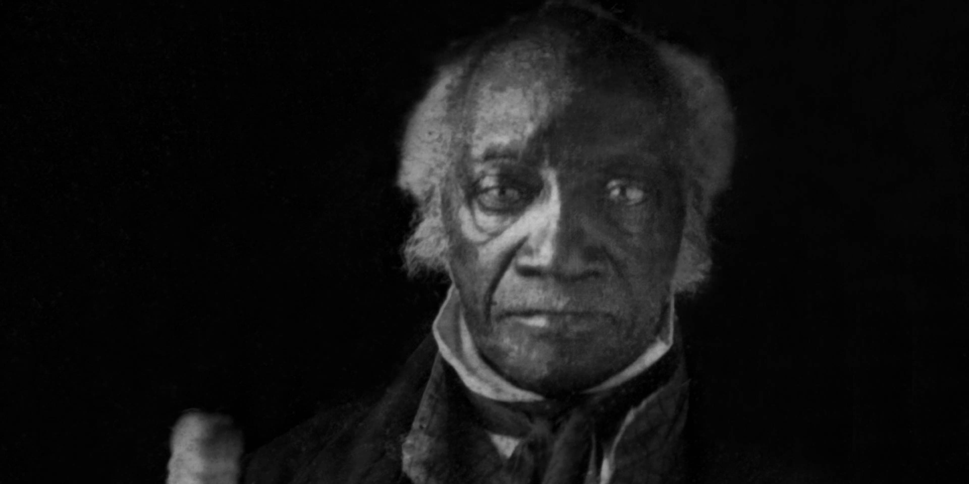 A daguerreotype of former slave Caesar taken in 1851 in Bethlehem, New York