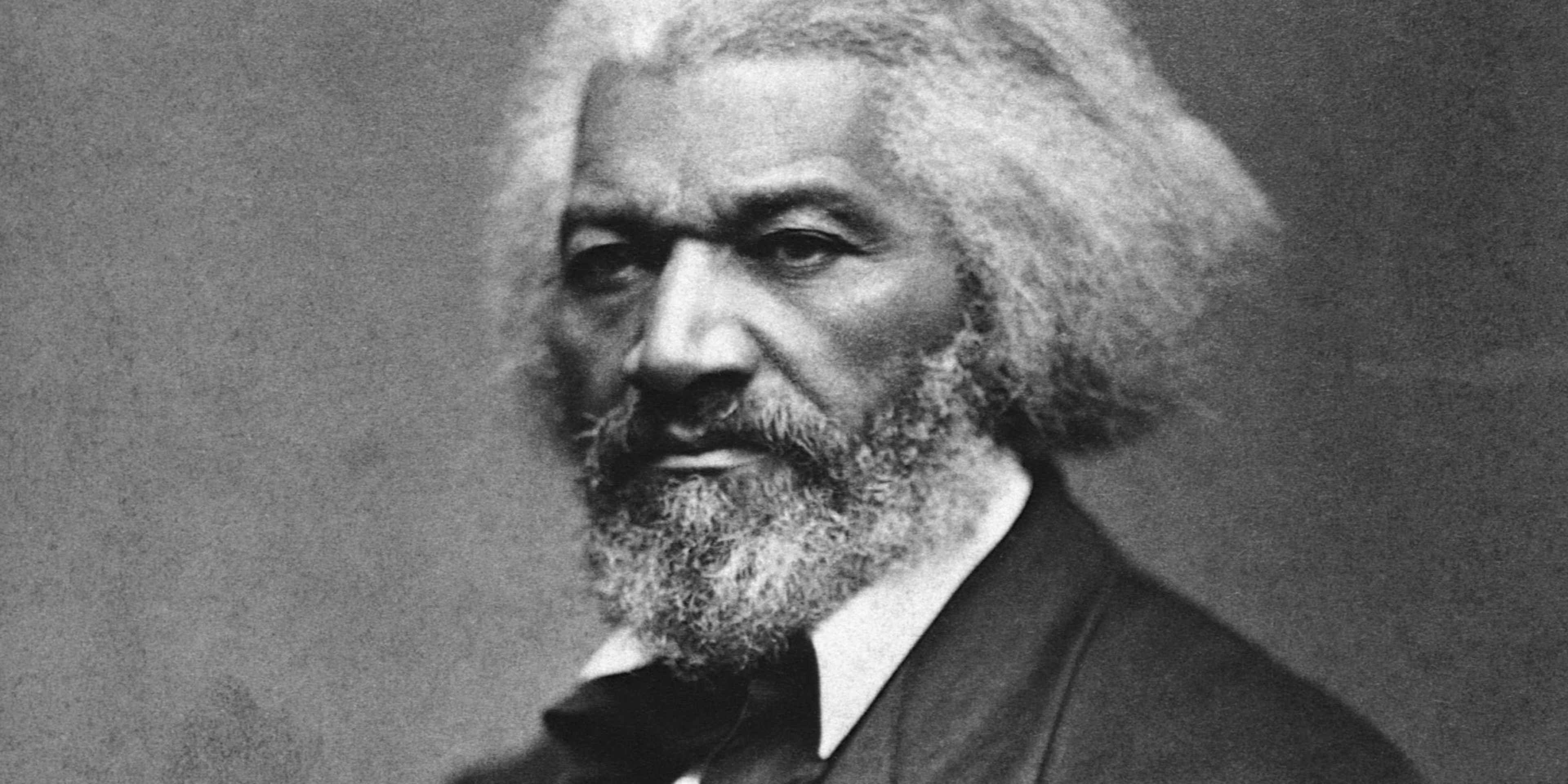 American abolitionist and former slave Frederick Douglass. (Credit: Corbis/Getty Images)