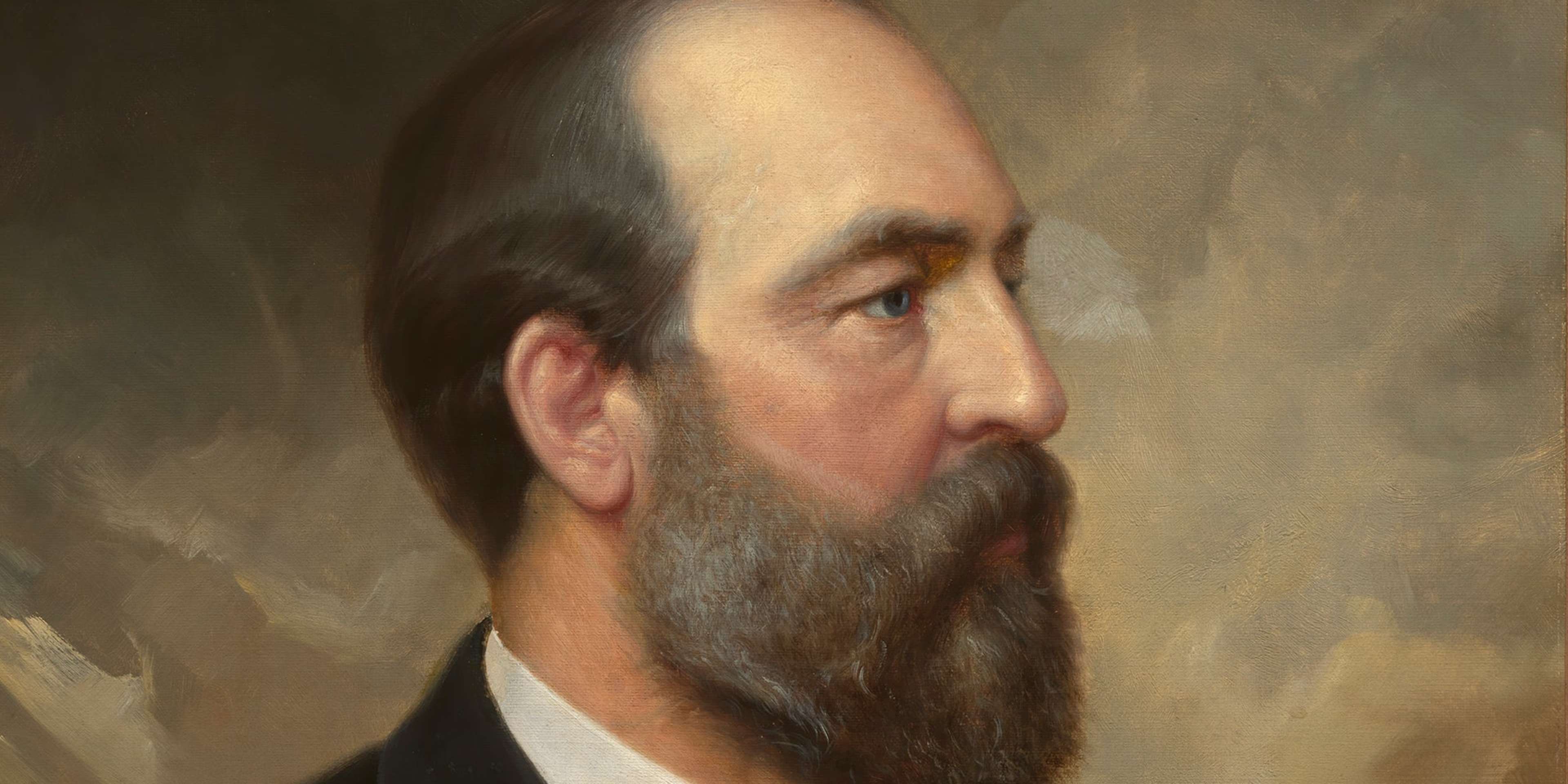 James Garfield, 1881. Artist Ole Peter Hansen Balling. (Photo by Heritage Art/Heritage Images via Getty Images)